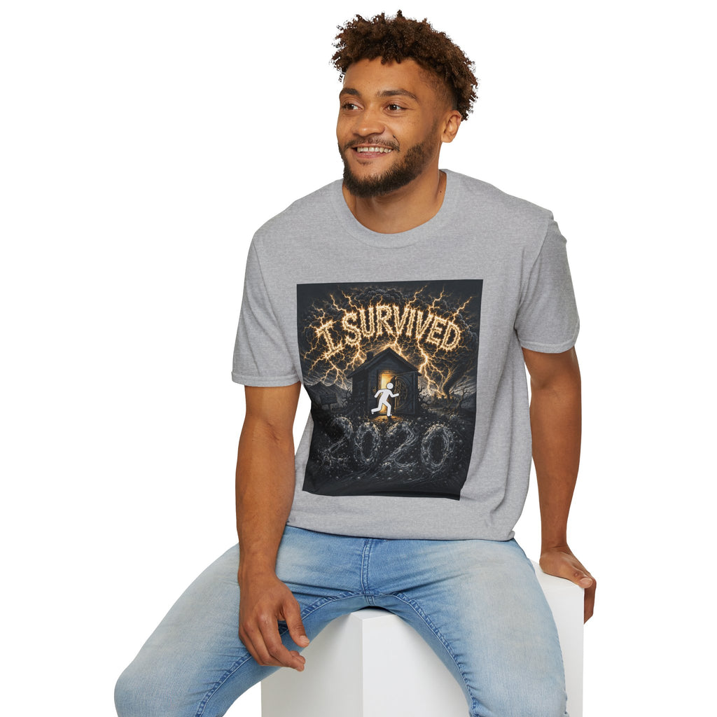 I Survived 2020 — Original PILOT Design Unisex Softstyle T-Shirt