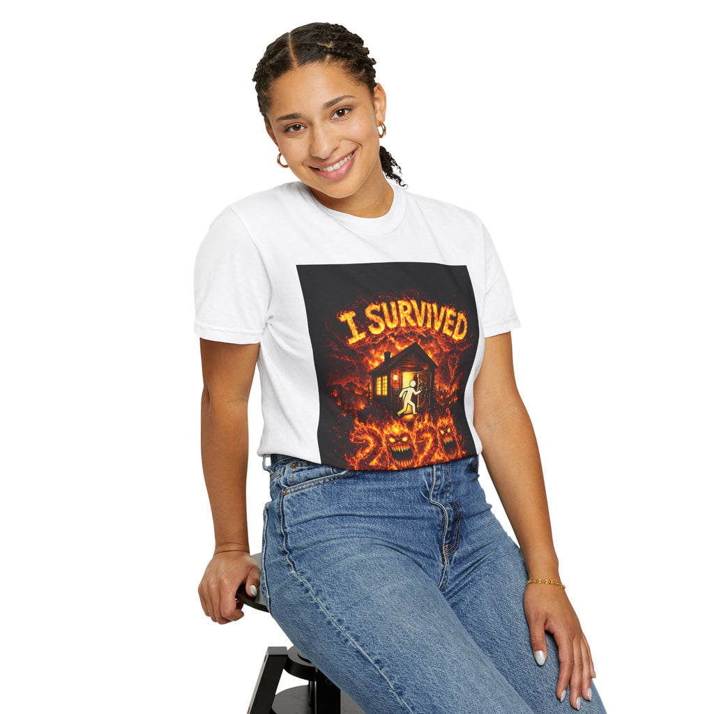 I Survived 2020 — S2:E3 "The California Wildfires" | Wildfire Edition Memorial Unisex Garment-Dyed T-shirt