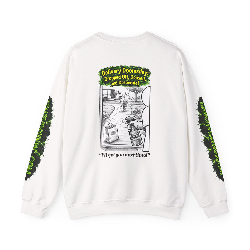 I Survived 2020 — PANDEMIC S1:E5: "Delivery Doomsday" Unisex Heavy Blend™ Crewneck Sweatshirt