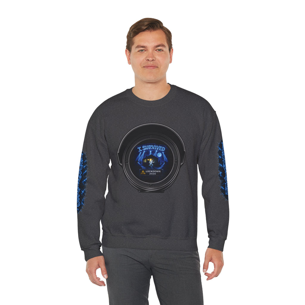 I Survived 2020 — Director's Cut S3:E2 "Dating Under Lockdown" | Lockdown Edition Documentary Unisex Heavy Blend™ Crewneck Sweatshirt