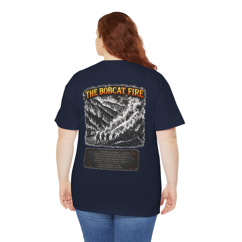 I Survived 2020 — Director's Cut S2:E2 "The Bobcat Fire" | Wildfire Edition Memorial Unisex Heavy Cotton Tee