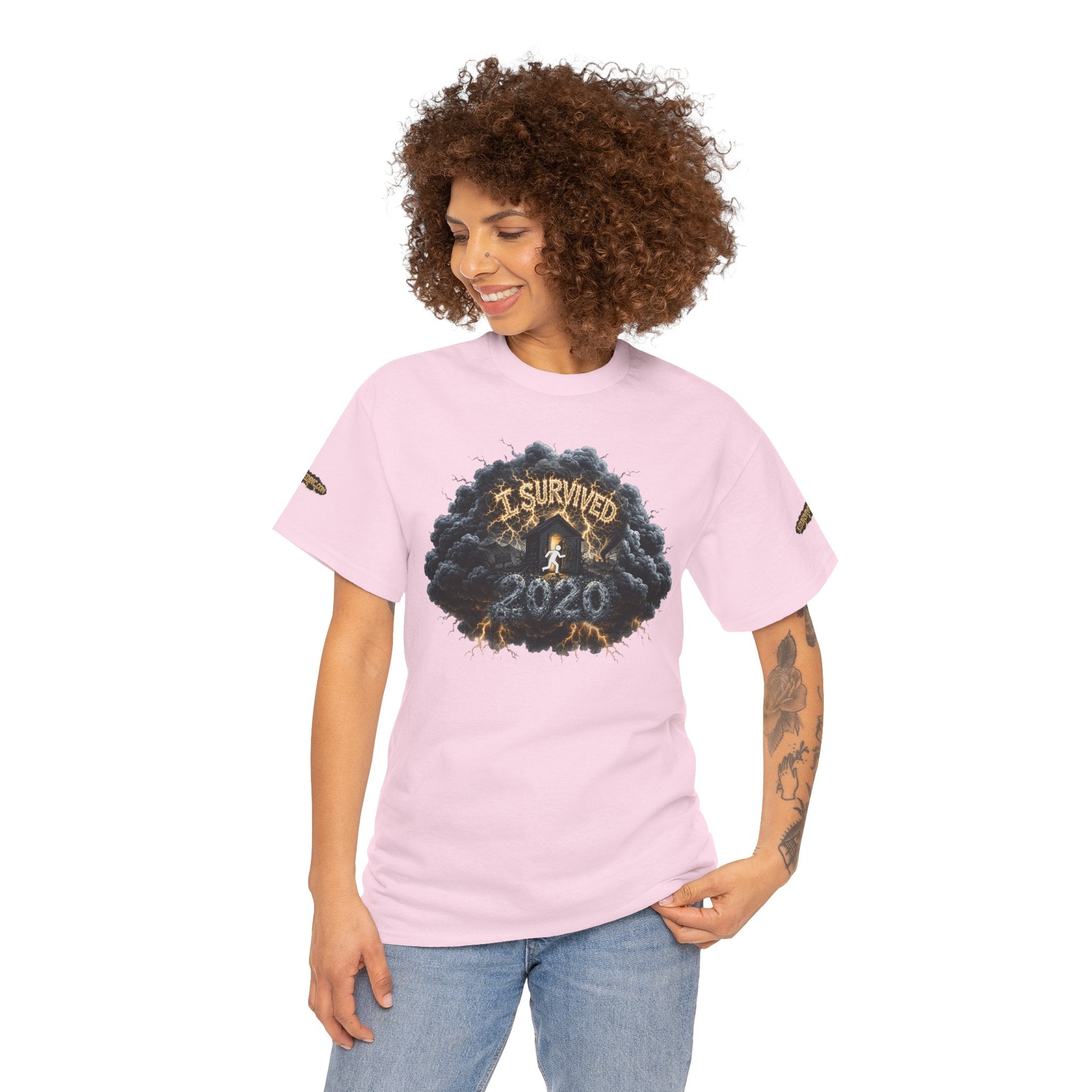 I Survived 2020 — Director's Cut Original Design Teaser Tee | Season 1 Premiere Drop Unisex Heavy Cotton Tee (SPECIAL EDITION)
