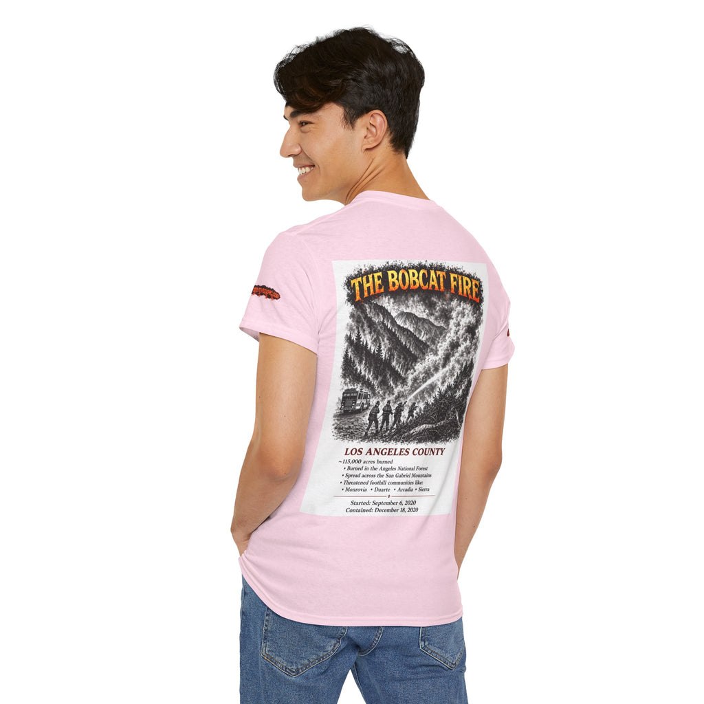 I Survived 2020 — S2:E2 "The Bobcat Fire" | Wildfire Edition Memorial Unisex Heavy Cotton Tee (SPECIAL EDITION)
