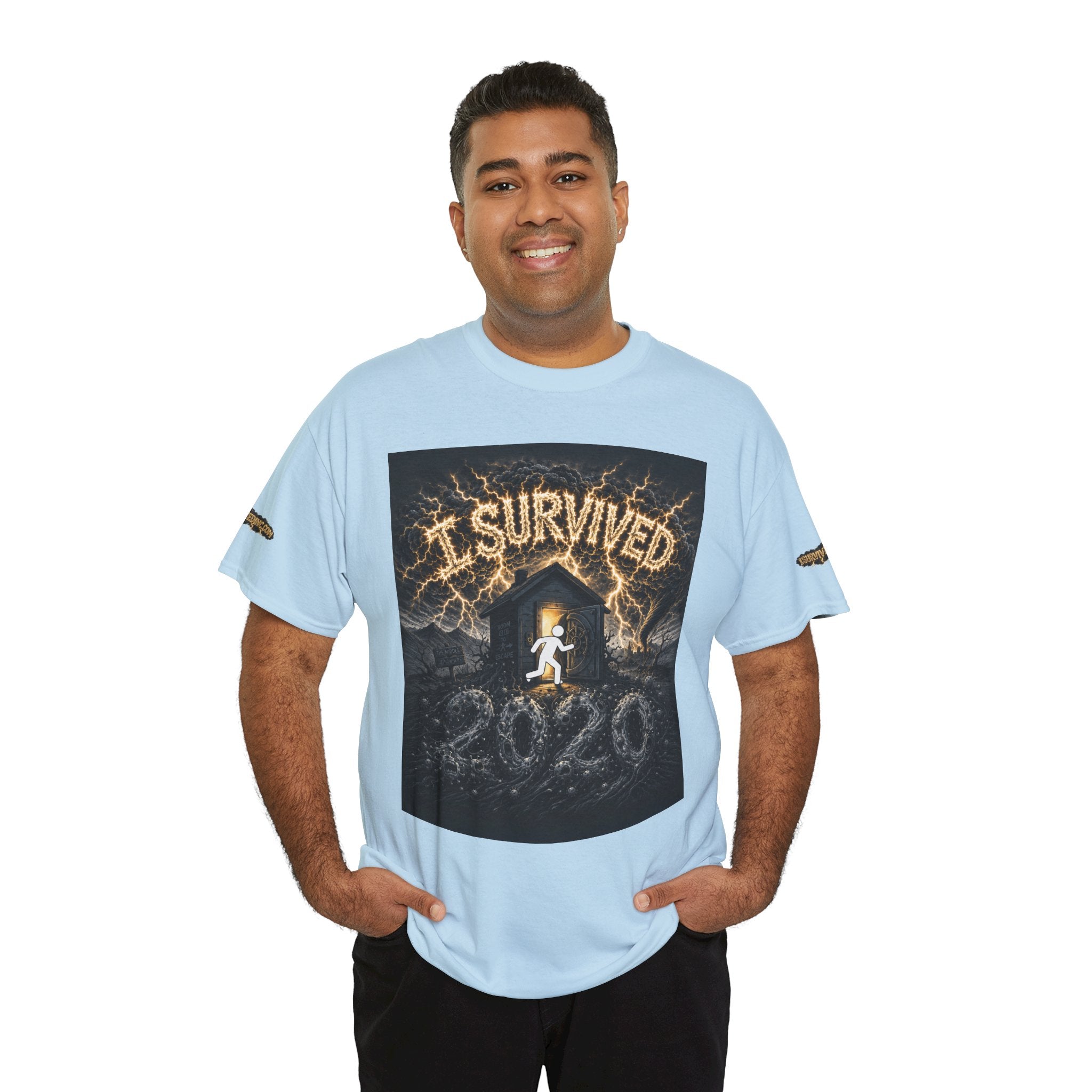 I Survived 2020 — Original PILOT Design: Special Edition Unisex Heavy Cotton Tee