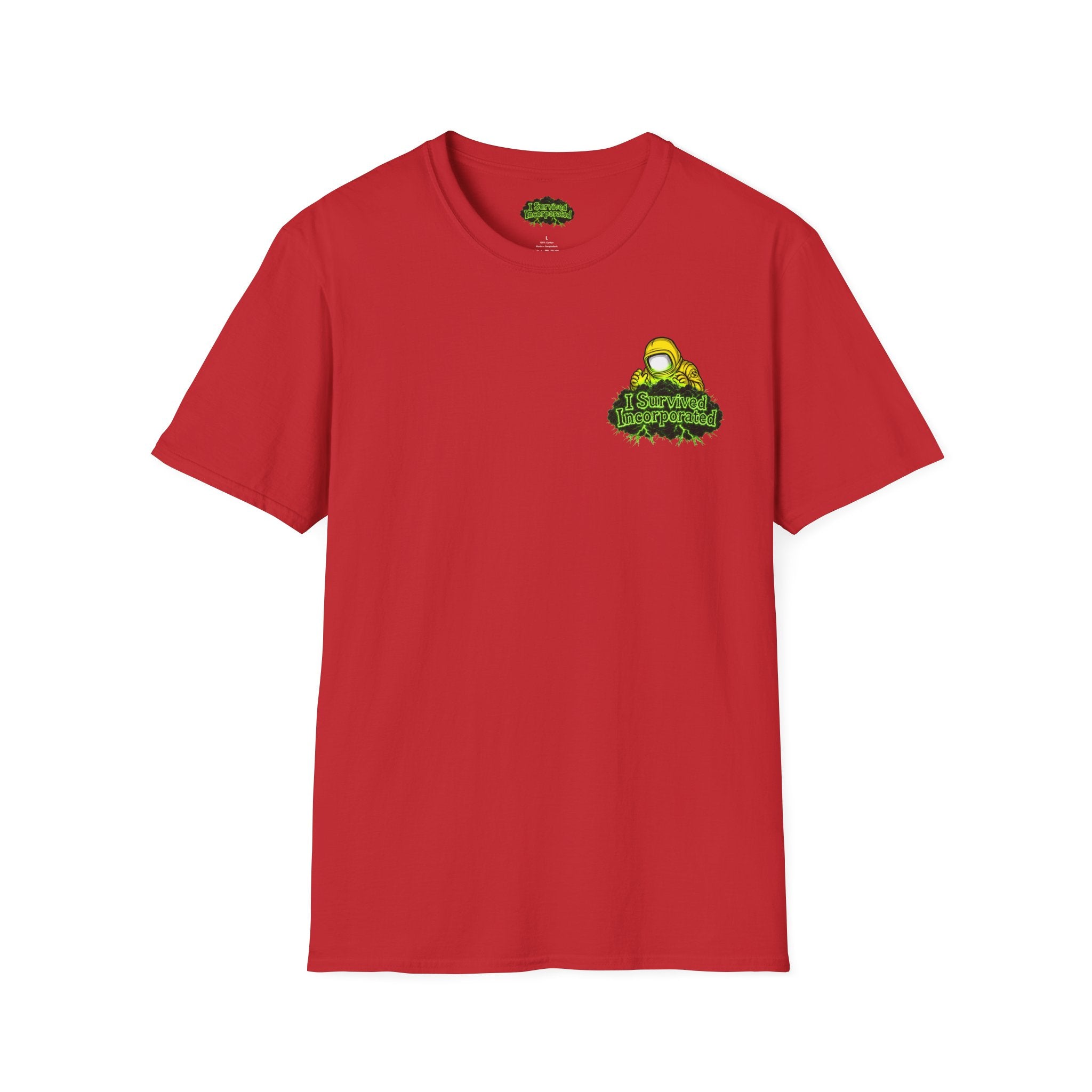 I Survived 2020 — "Please Stand By" Test Pattern Toxic Signal Tee Summer Premiere Unisex Softstyle T-Shirt
