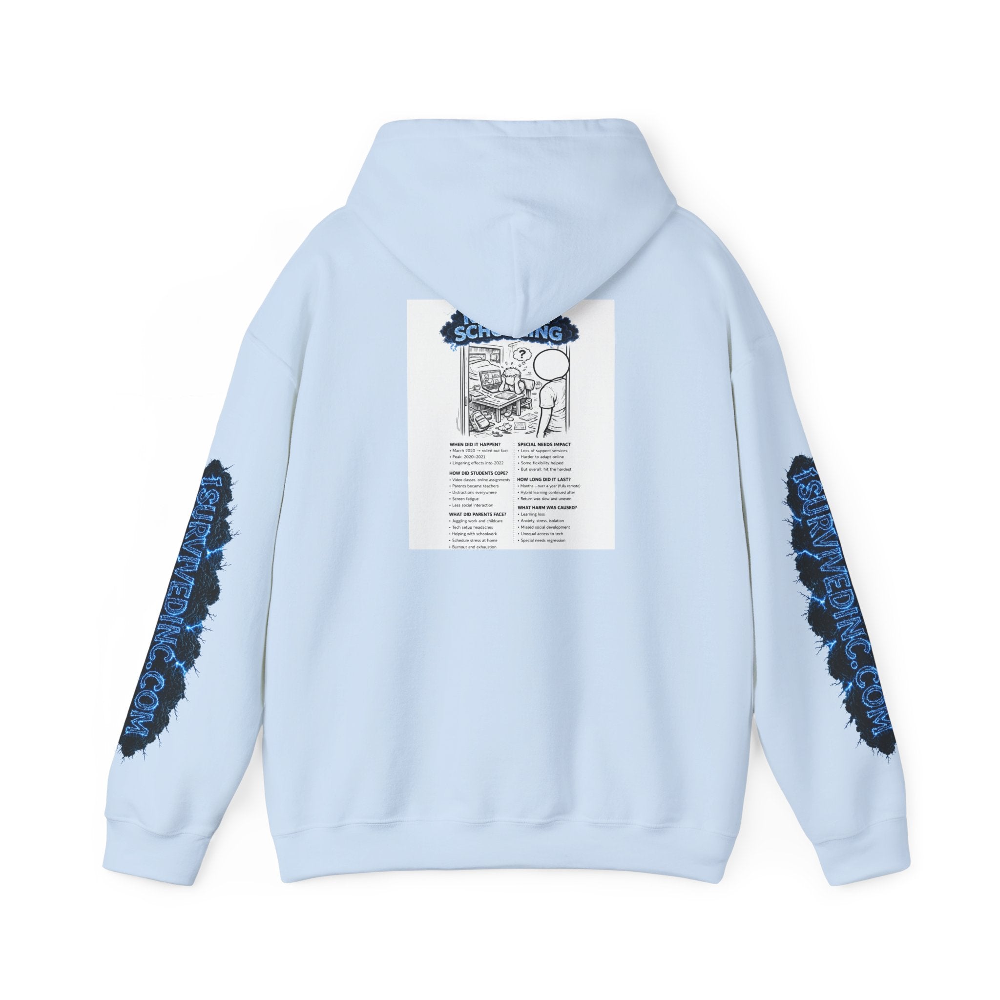 I Survived 2020 — S3:E3 "Remote Schooling" | Lockdown Edition Documentary Hoodie Sweatshirt