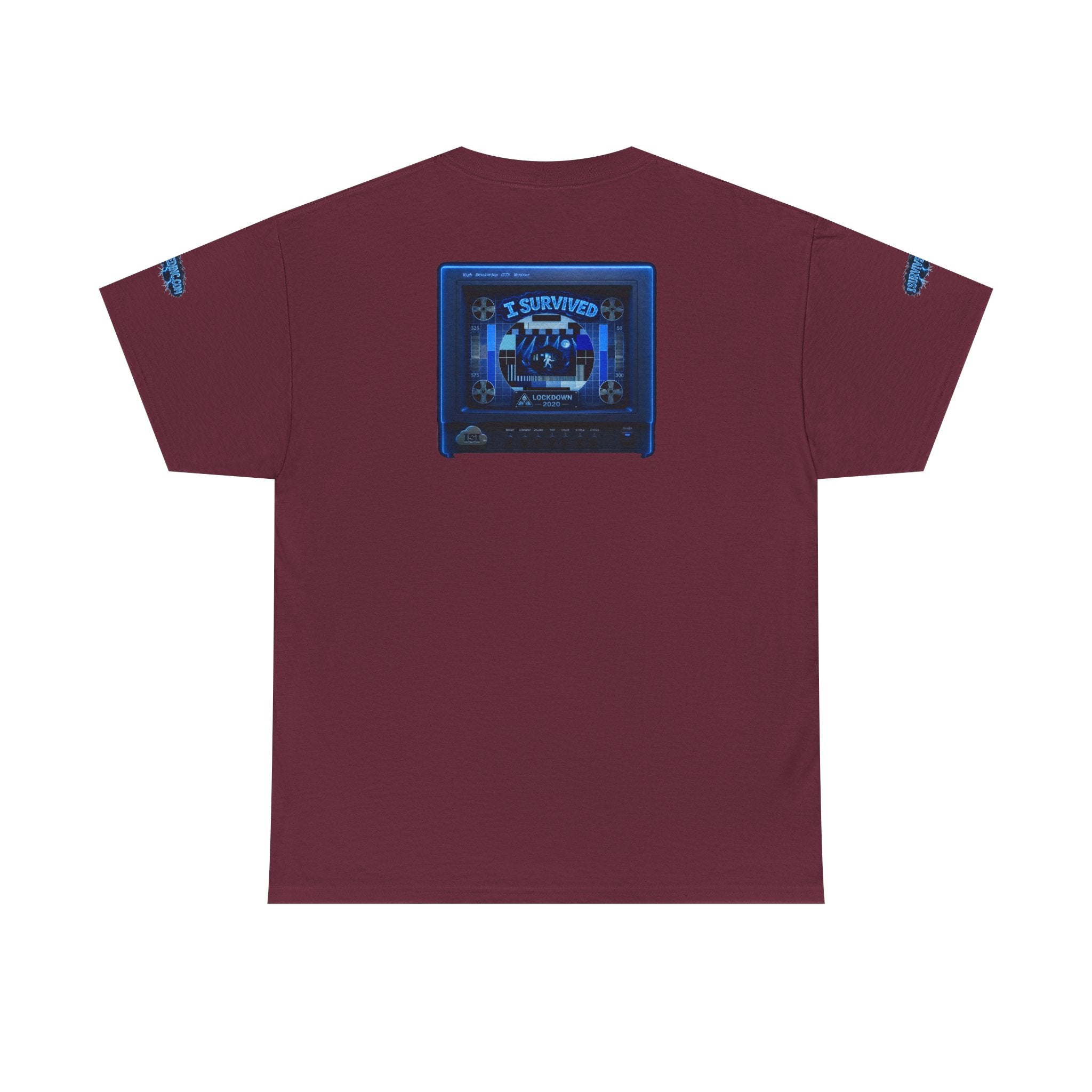 I Survived 2020 — "Please Stand By" Test Pattern Tee Lockdown Special Edition Summer Exclusive Unisex Heavy Cotton Tee