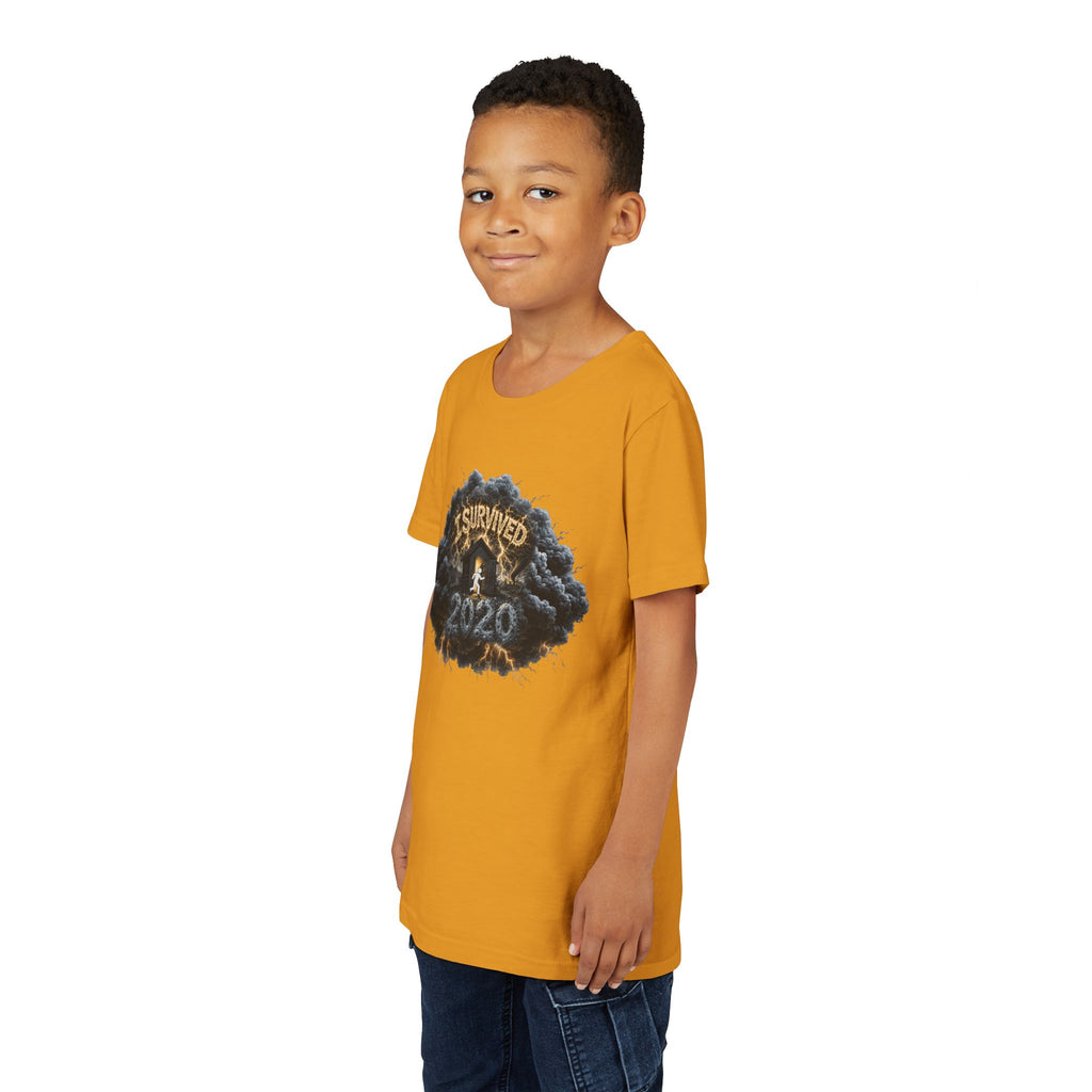 I Survived 2020 — Director's Cut Original Design Teaser Tee | Season 1 Premiere Drop Youth Short Sleeve Tee