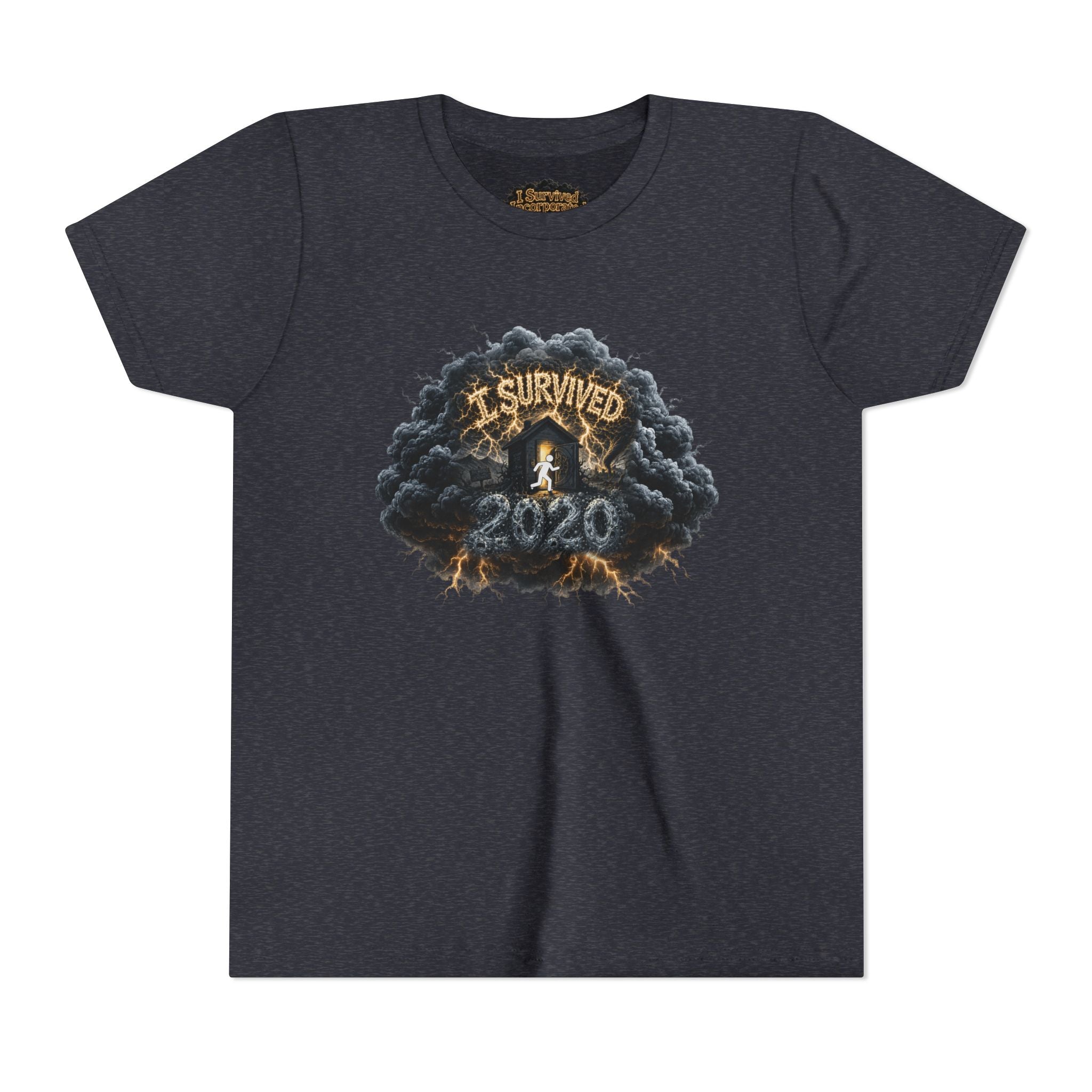 I Survived 2020 — Original PILOT Design: Director's Cut Youth Short Sleeve Tee