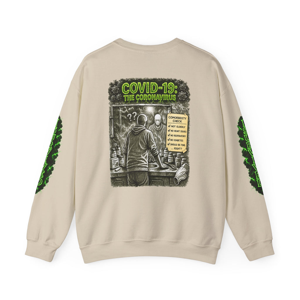 I Survived 2020 — PANDEMIC S1:E1: Director's Cut "COVID-19: The Coronavirus" Unisex Heavy Blend™ Crewneck Sweatshirt