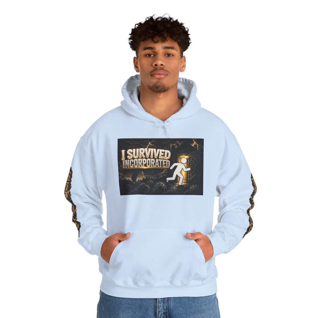 I Survived Incorporated Hoodie Sweatshirt – Original Design Teaser
