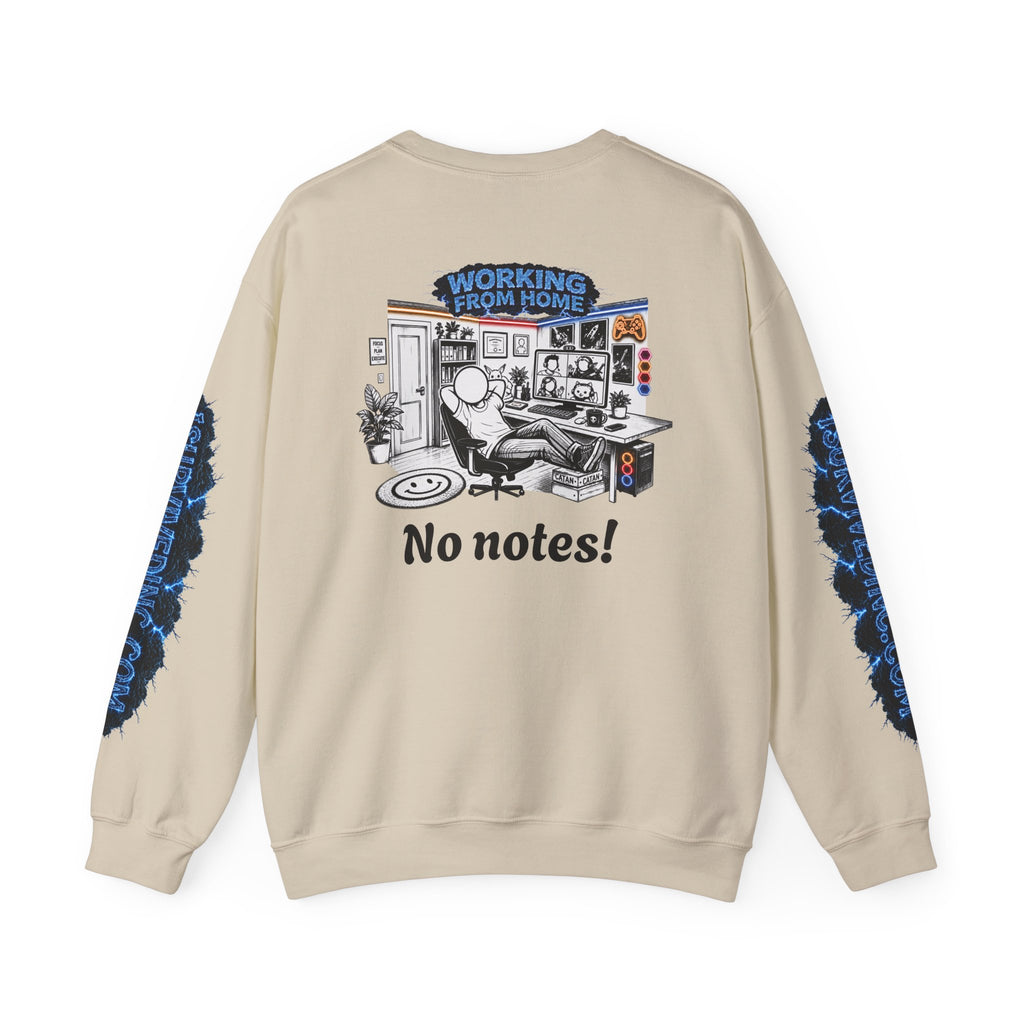 I Survived 2020 — LOCKDOWN S3:E4: "Working From Home" Unisex Heavy Blend™ Crewneck Sweatshirt