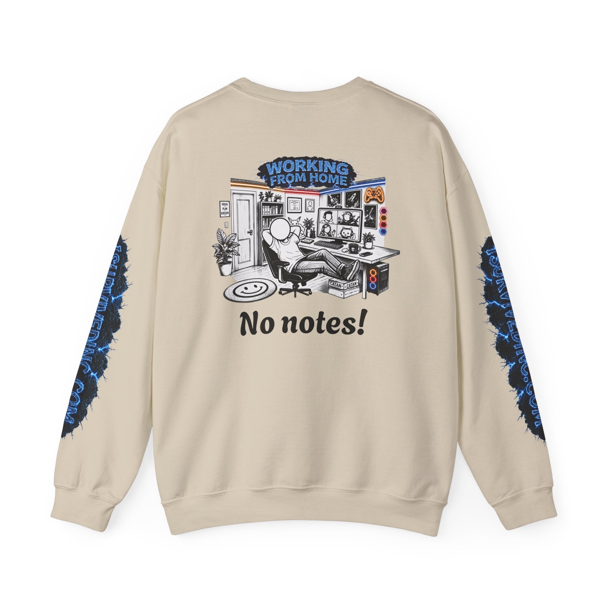 I Survived 2020 — LOCKDOWN S3:E4: "Working From Home" Unisex Heavy Blend™ Crewneck Sweatshirt