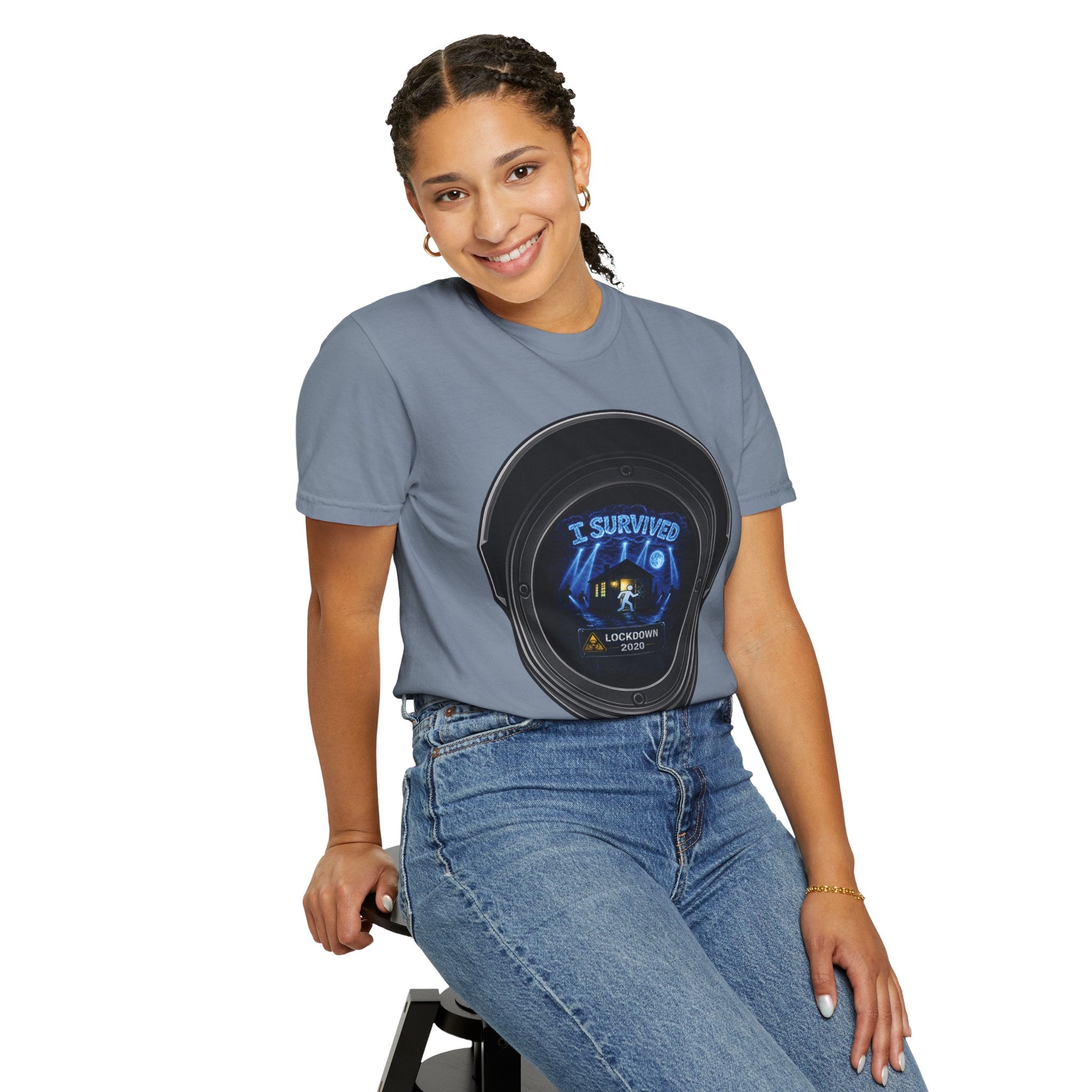 I Survived 2020 — Director's Cut S3:E3 "Remote Schooling" | Lockdown Edition Documentary Unisex Garment-Dyed T-shirt