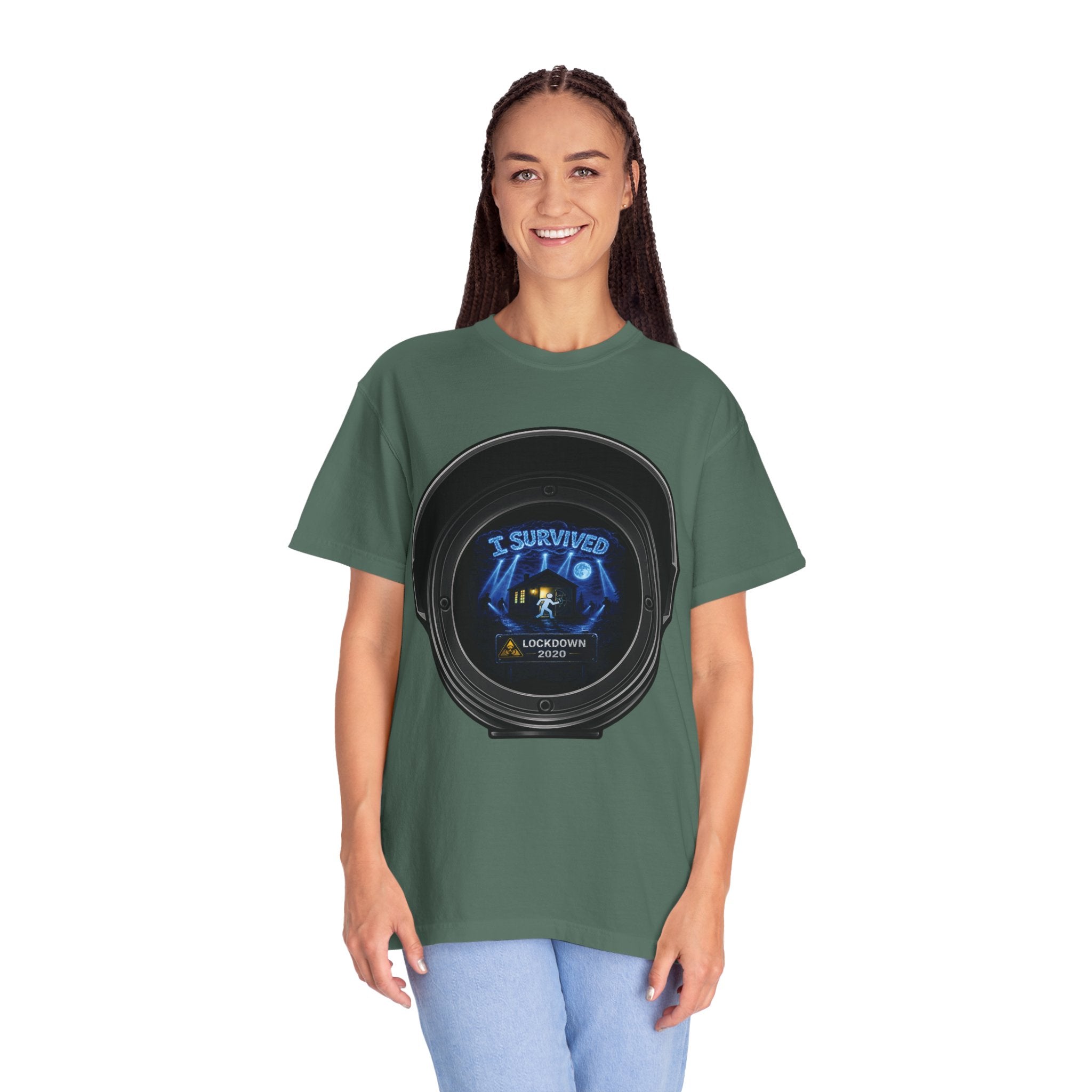 I Survived 2020 — Director's Cut S3:E2 "Dating Under Lockdown" | Lockdown Edition Documentary Unisex Garment-Dyed T-shirt