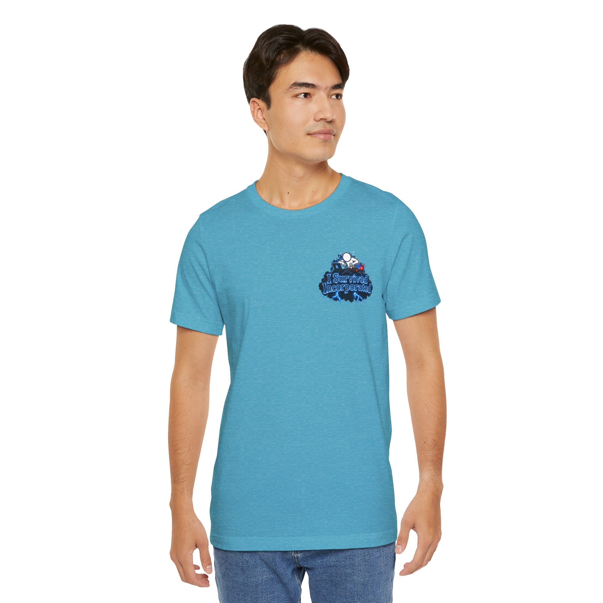 I Survived 2020 — "Please Stand By" Test Pattern Tee Lockdown Summer Exclusive Unisex Jersey Short Sleeve Tee