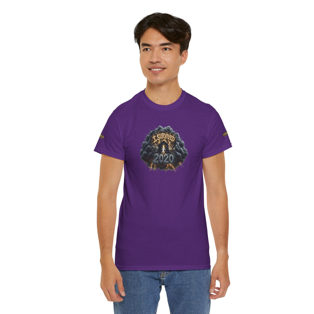 I Survived 2020 — Original PILOT Design: Director's Cut Special Edition Unisex Heavy Cotton Tee