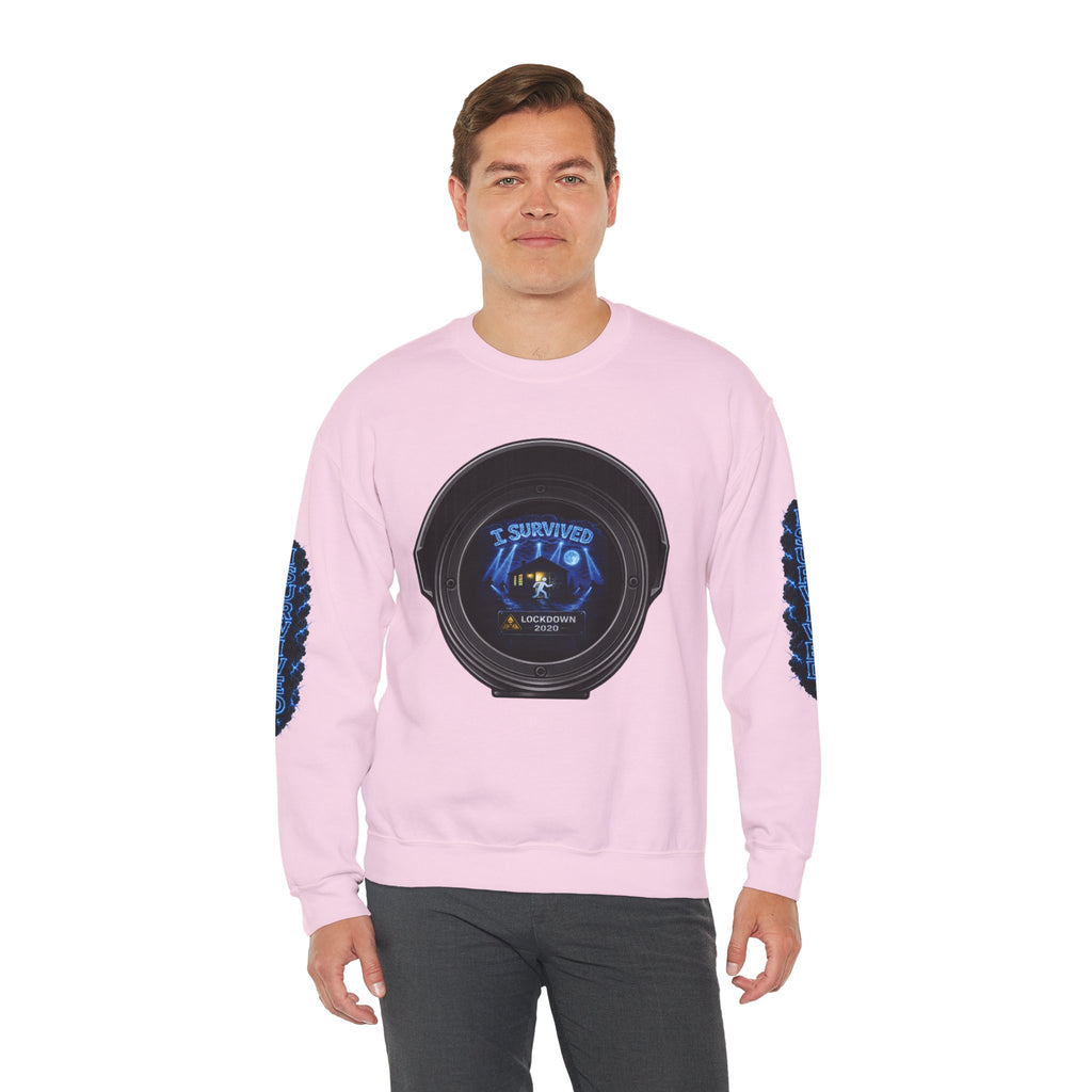 I Survived 2020 — Director's Cut S3:E1 "Quarantine" | Lockdown Edition Documentary Unisex Heavy Blend™ Crewneck Sweatshirt