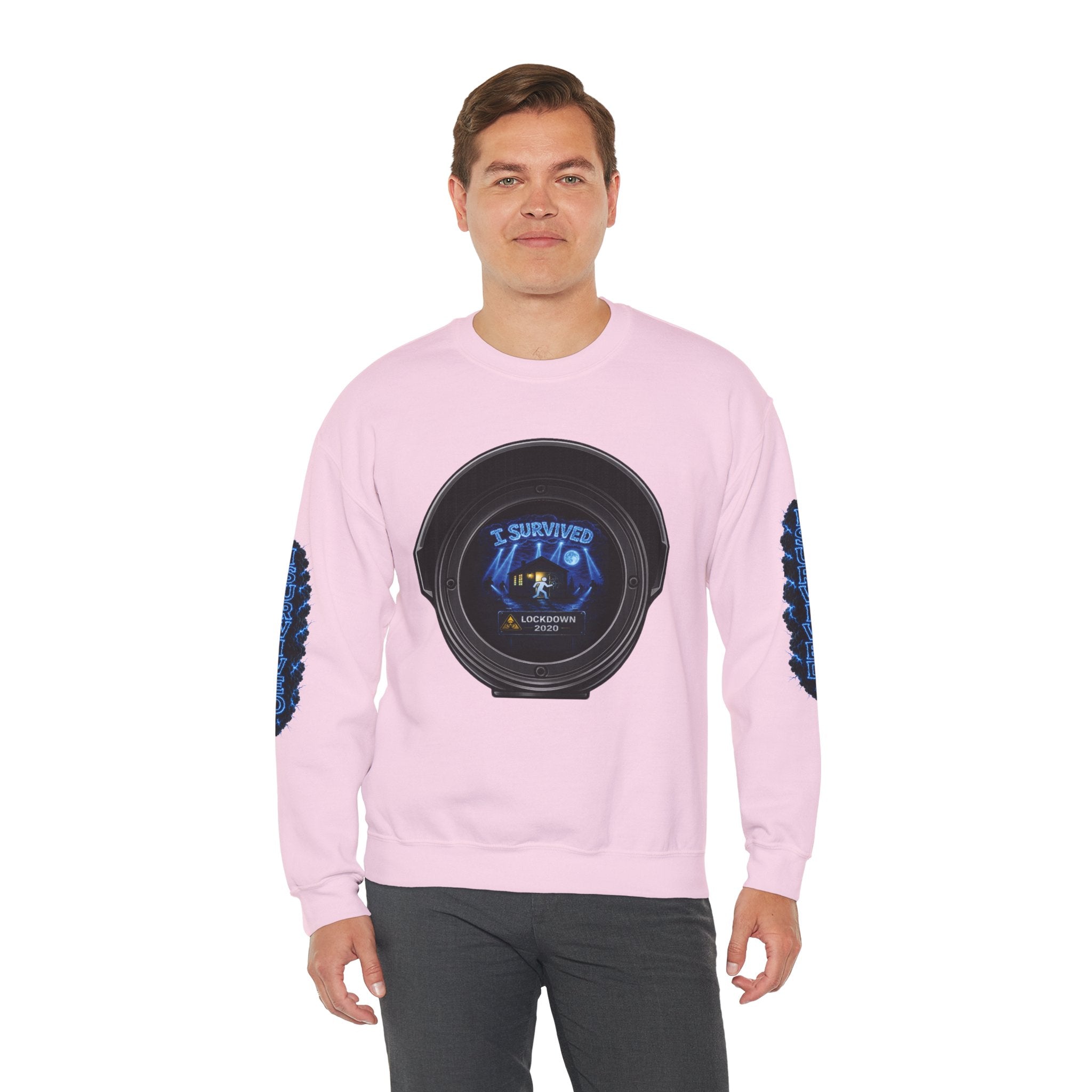 I Survived 2020 — Director's Cut S3:E1 "Quarantine" | Lockdown Edition Documentary Unisex Heavy Blend™ Crewneck Sweatshirt
