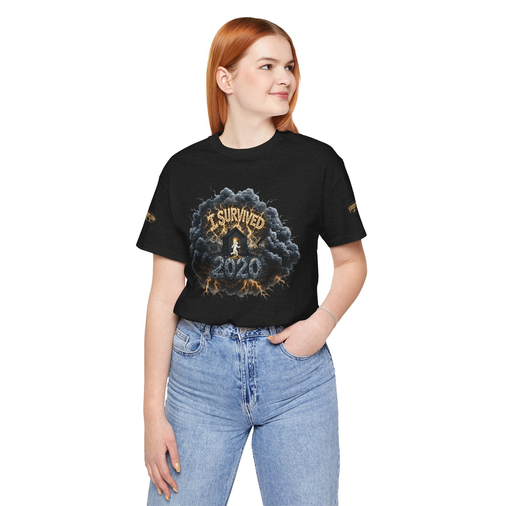 I Survived 2020 — Director's Cut Original Design Teaser Tee | Season 1 Premiere Drop Unisex Jersey Short Sleeve Tee