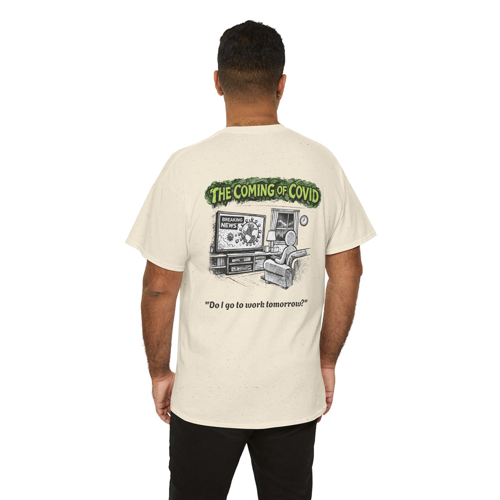 I Survived 2020 — Director's Cut S1:E2 "The Coming of COVID" | Pandemic Edition Unisex Heavy Cotton Tee