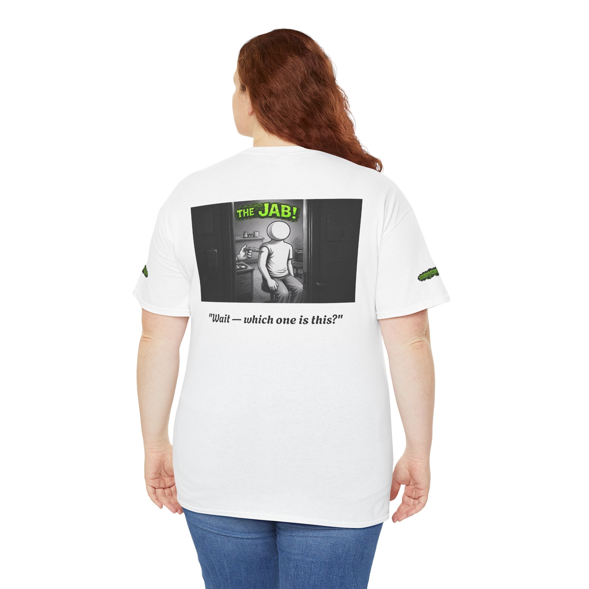 I Survived 2020 — S1:E3 "The Jab!" | Pandemic Edition Unisex Heavy Cotton Tee (Special Edition)
