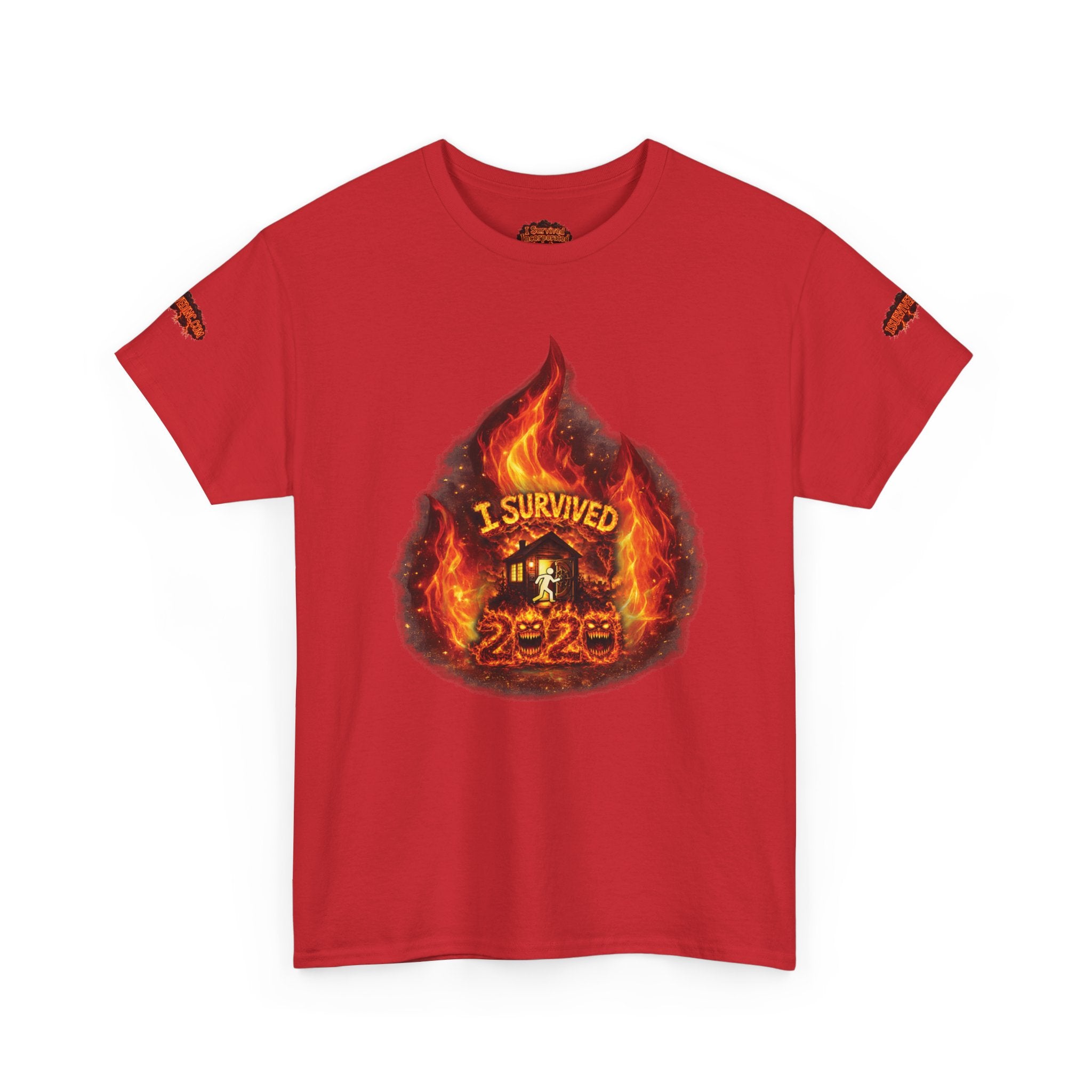 I Survived 2020 — Director's Cut S2:E3 "The California Wildfires" | Wildfire Edition Memorial Unisex Heavy Cotton Tee (SPECIAL EDITION)