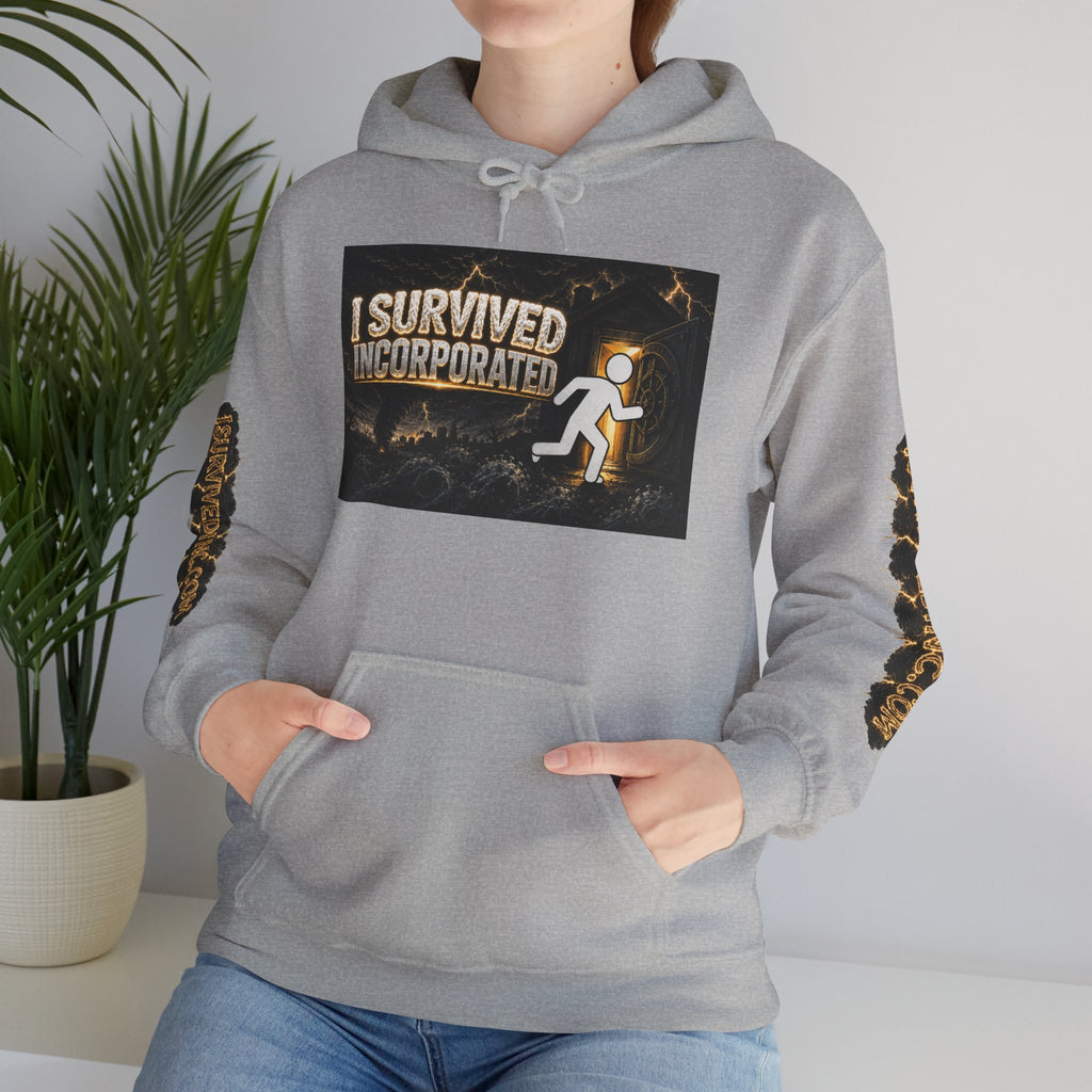 I Survived Incorporated Hoodie Sweatshirt – Original Design Teaser
