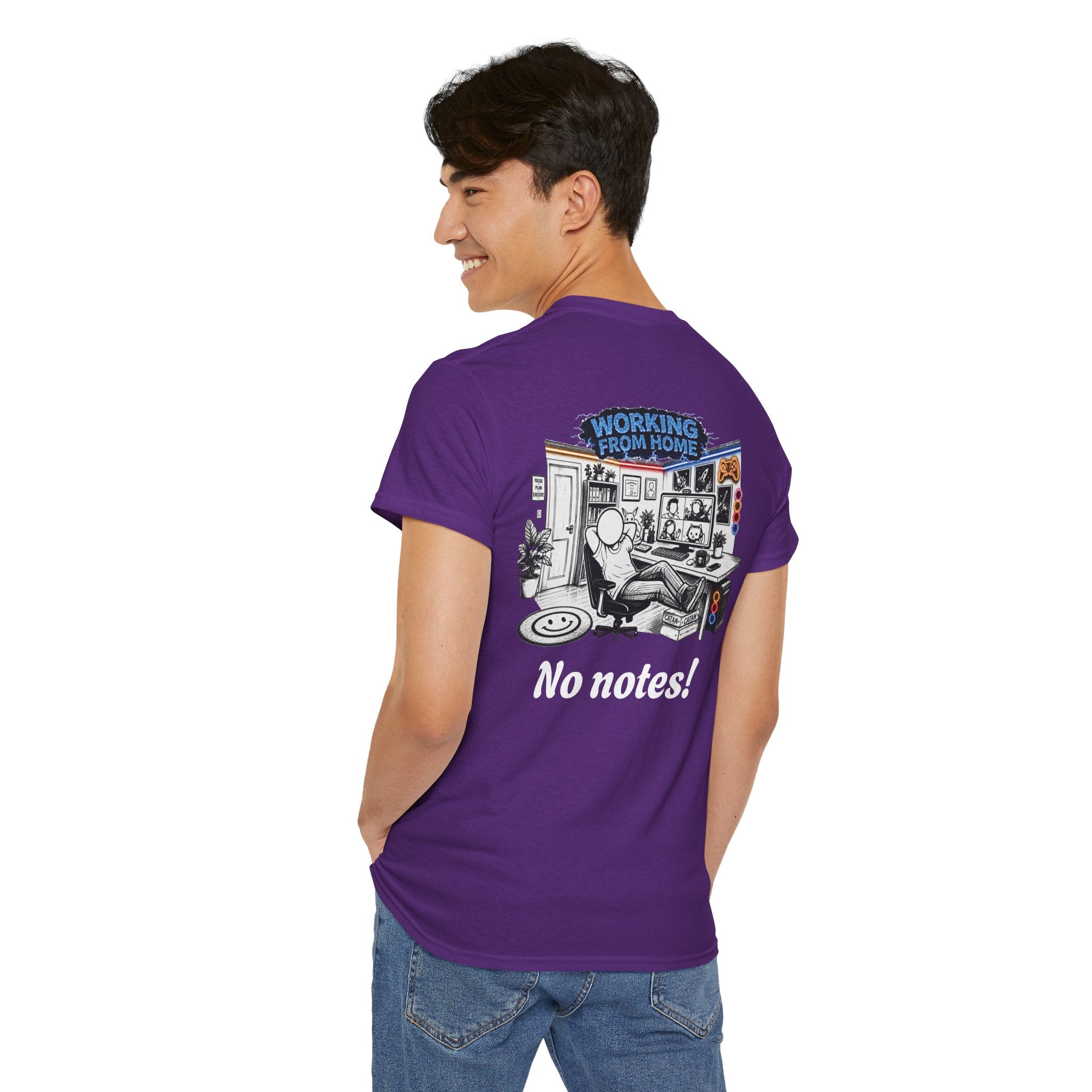 I Survived 2020 — LOCKDOWN S3:E4: "Working From Home" Unisex Heavy Cotton Tee