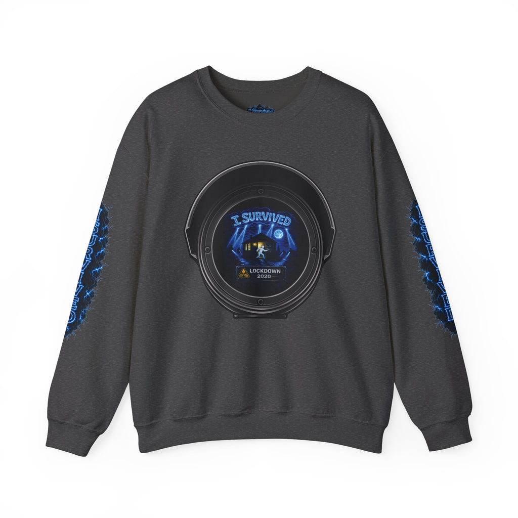 I Survived 2020 — Director's Cut S3:E4 "Working From Home" | Mid-Season Finale Pt. 1 | Lockdown Edition Documentary Unisex Heavy Blend™ Crewneck Sweatshirt