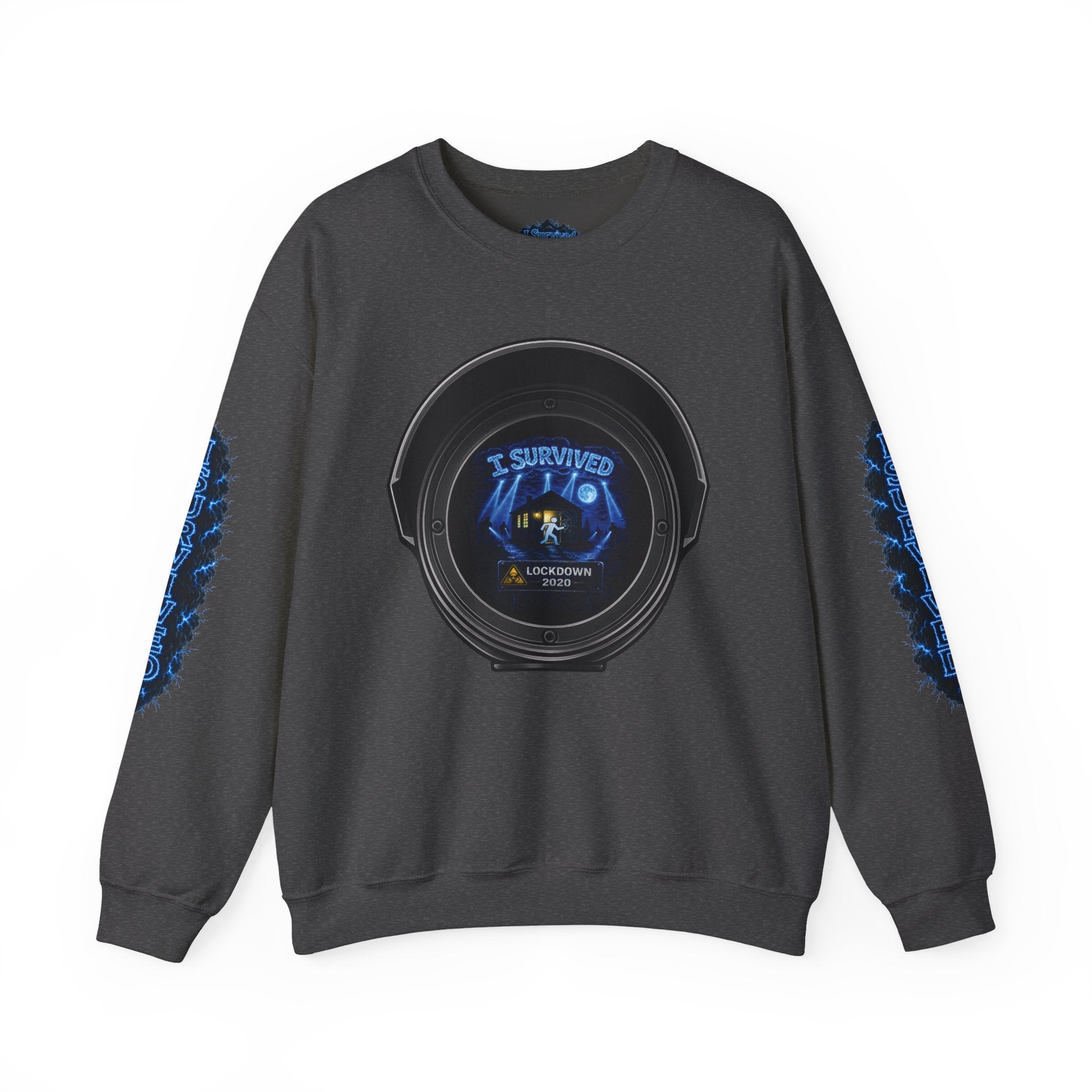 I Survived 2020 — Director's Cut S3:E4 "Working From Home" | Mid-Season Finale Pt. 1 | Lockdown Edition Documentary Unisex Heavy Blend™ Crewneck Sweatshirt