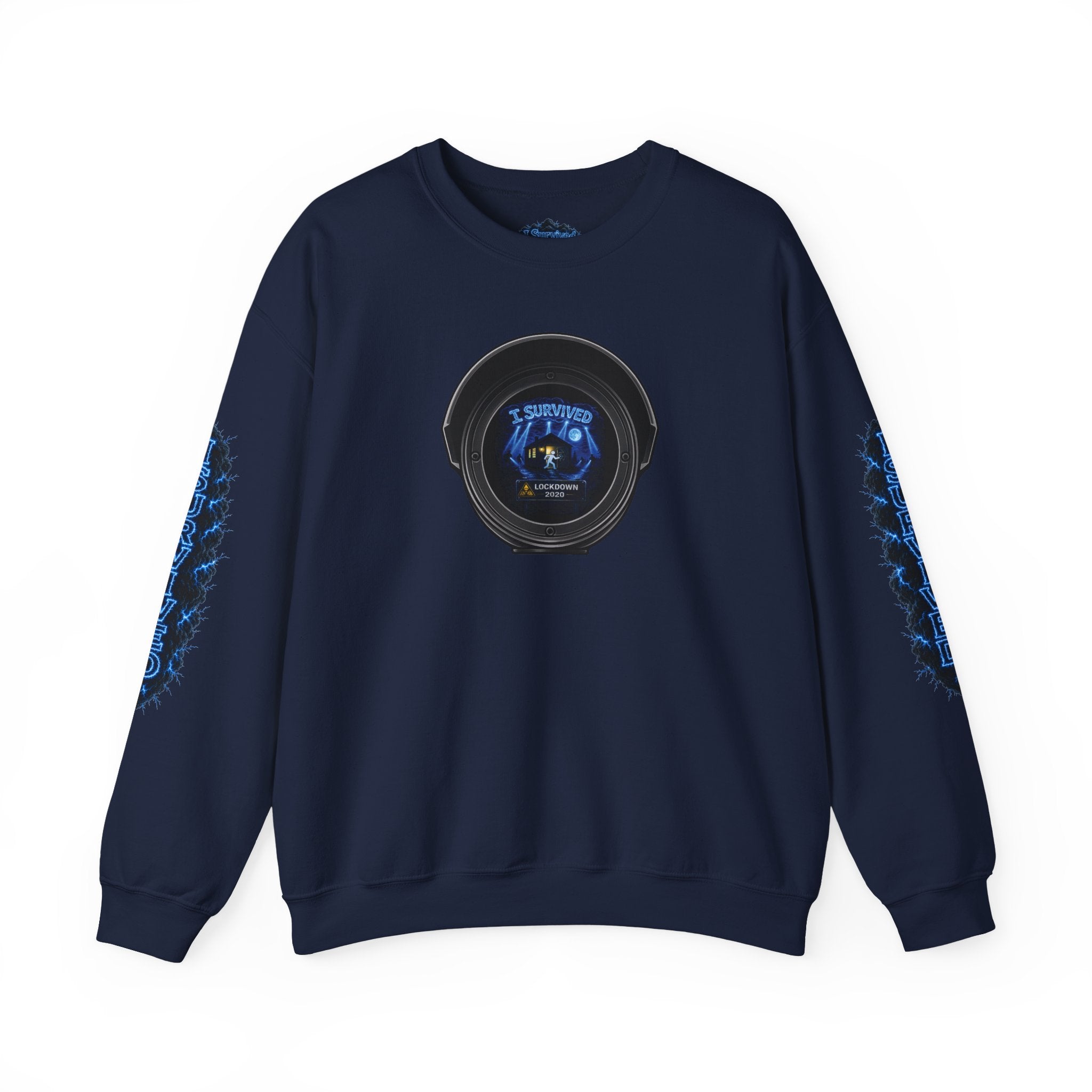 I Survived 2020 — LOCKDOWN S3:E2: Director's Cut Special Edition "Dating Under Lockdown" Unisex Heavy Blend™ Crewneck Sweatshirt
