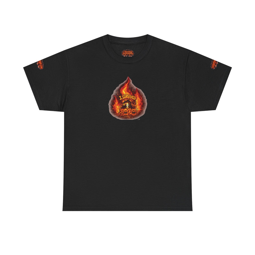 I Survived 2020 —  WILDFIRES S2:E3: Director's Cut Special Edition "The California Wildfires" Memorial Unisex Heavy Cotton Tee