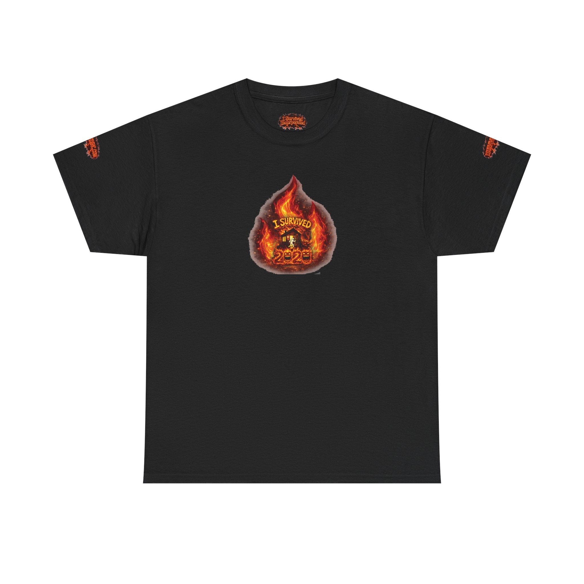 I Survived 2020 —  WILDFIRES S2:E3: Director's Cut Special Edition "The California Wildfires" Memorial Unisex Heavy Cotton Tee