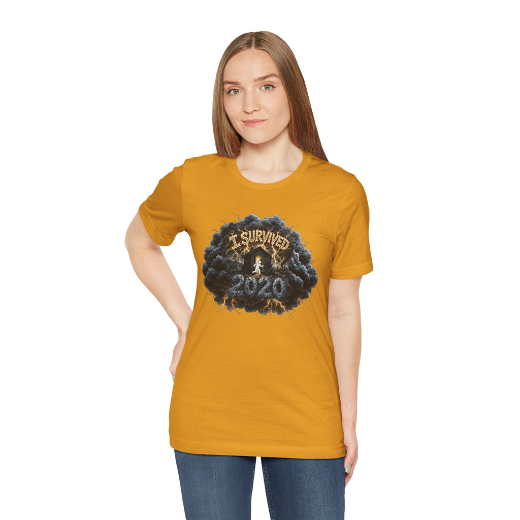 I Survived 2020 — Director's Cut Original Design Teaser Tee | Season 1 Premiere Drop Unisex Jersey Short Sleeve Tee