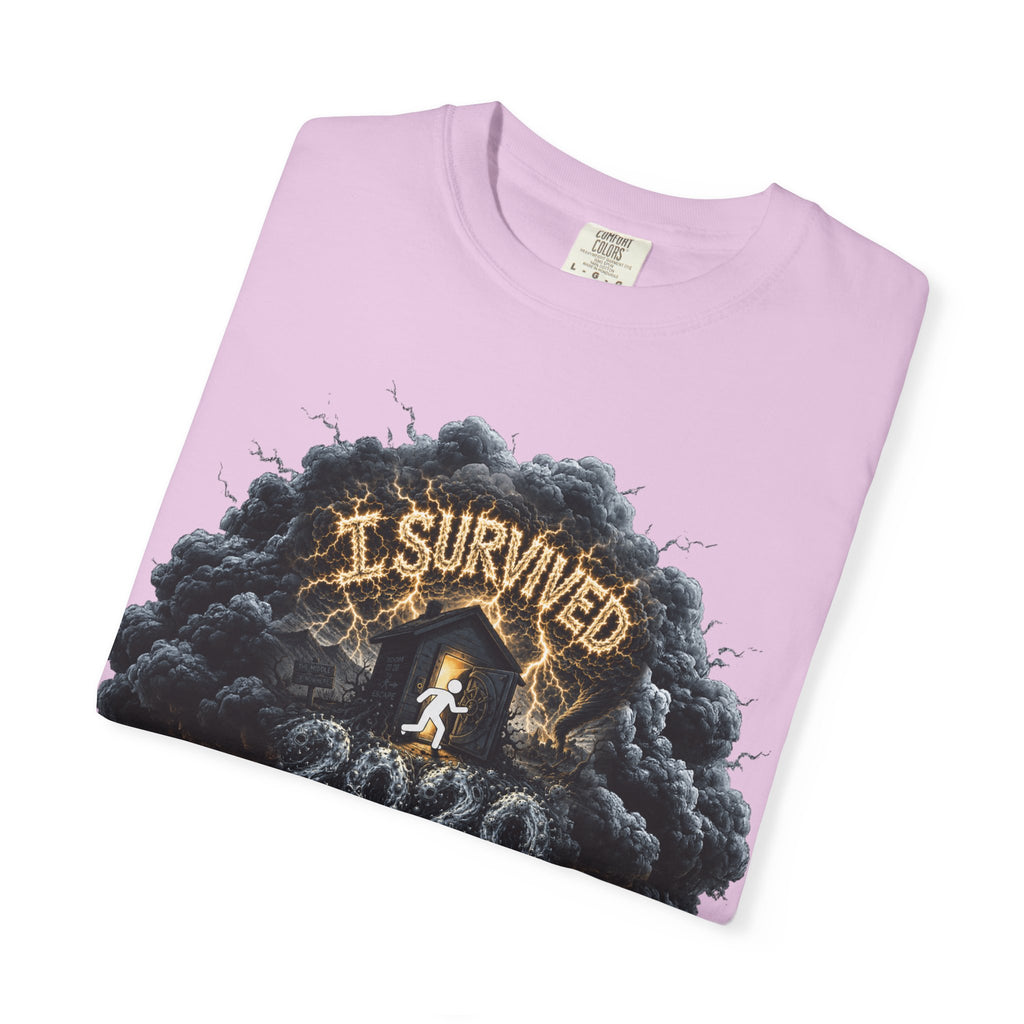 I Survived 2020 — Original Design Teaser Tee | Season 1 Premiere Drop Unisex Garment-Dyed T-shirt