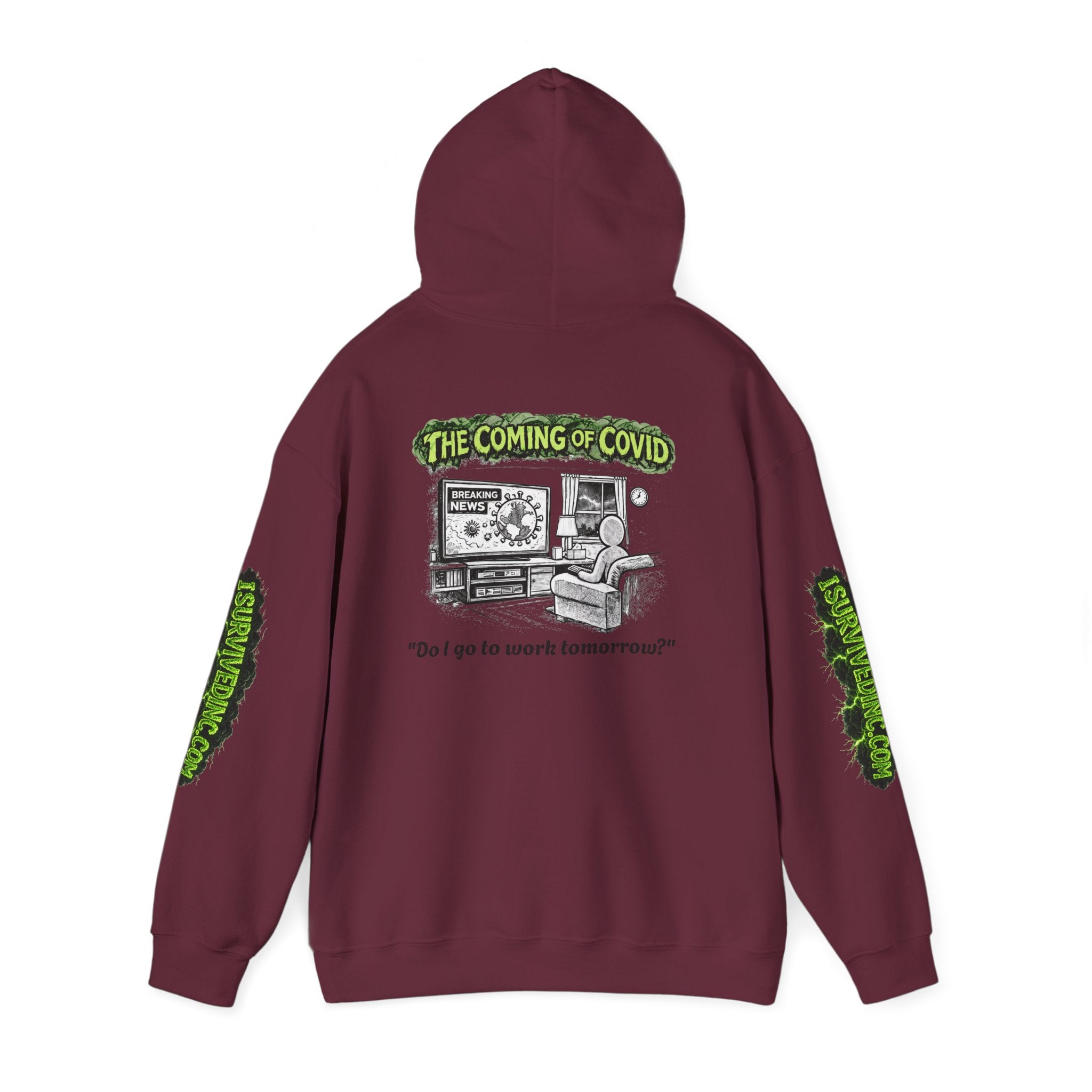 I Survived 2020 — S1:E2 "The Coming of COVID" | Pandemic Edition Hoodie Sweatshirt