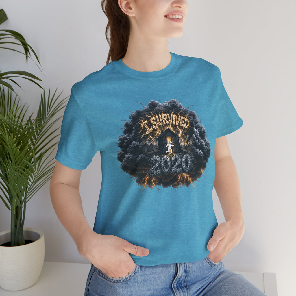 I Survived 2020 — Director's Cut Original Design Teaser Tee | Season 1 Premiere Drop Unisex Jersey Short Sleeve Tee