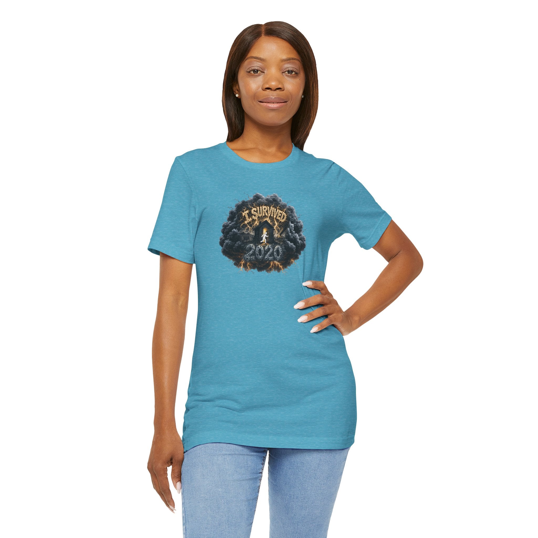 I Survived 2020 — Original PILOT Design: Director's Cut Unisex Jersey Short Sleeve Tee