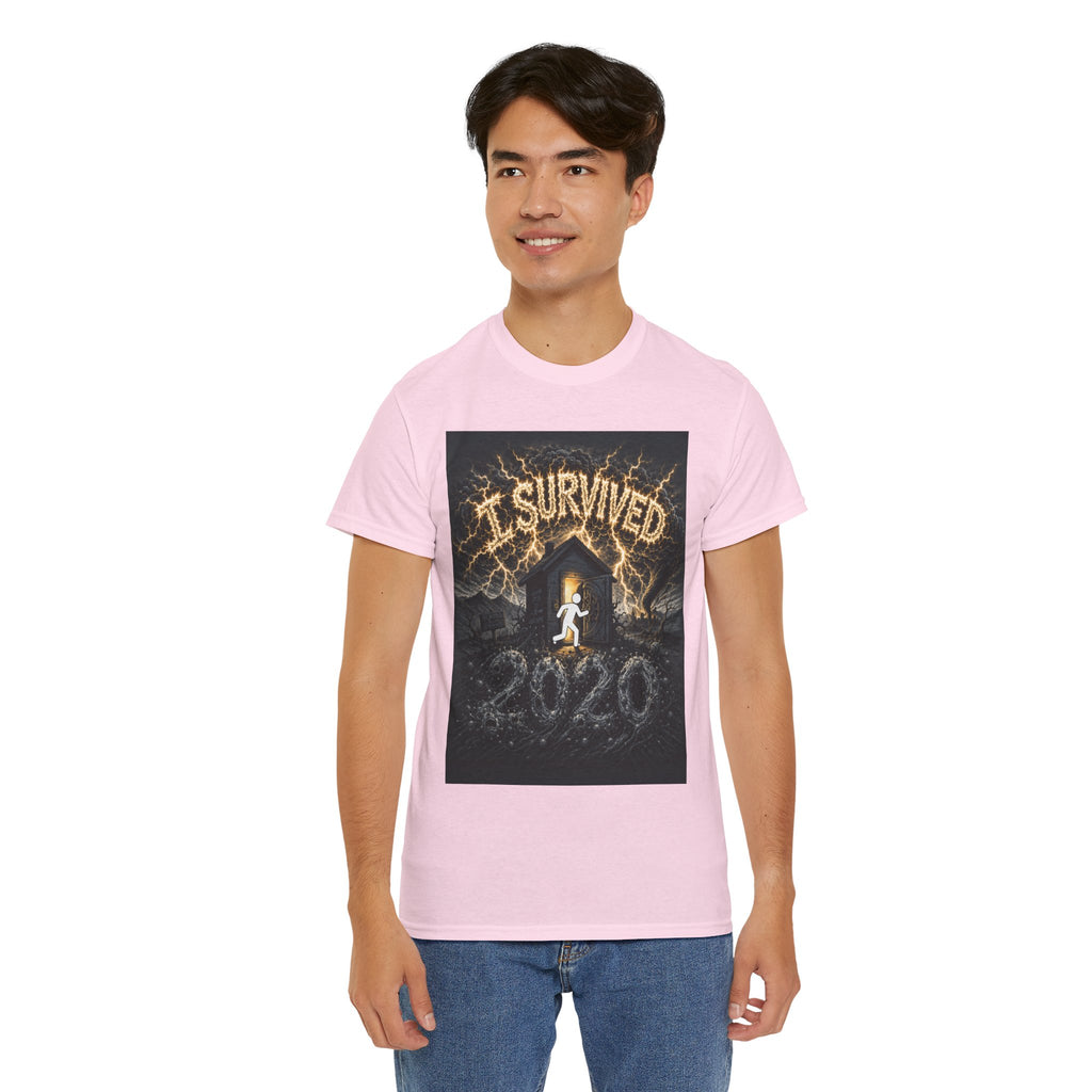 I Survived 2020 — Original PILOT Design Unisex Heavy Cotton Tee