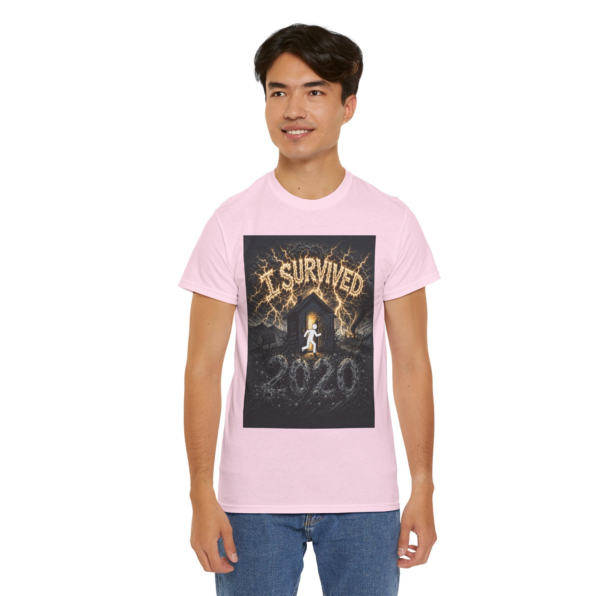 I Survived 2020 — Original PILOT Design Unisex Heavy Cotton Tee