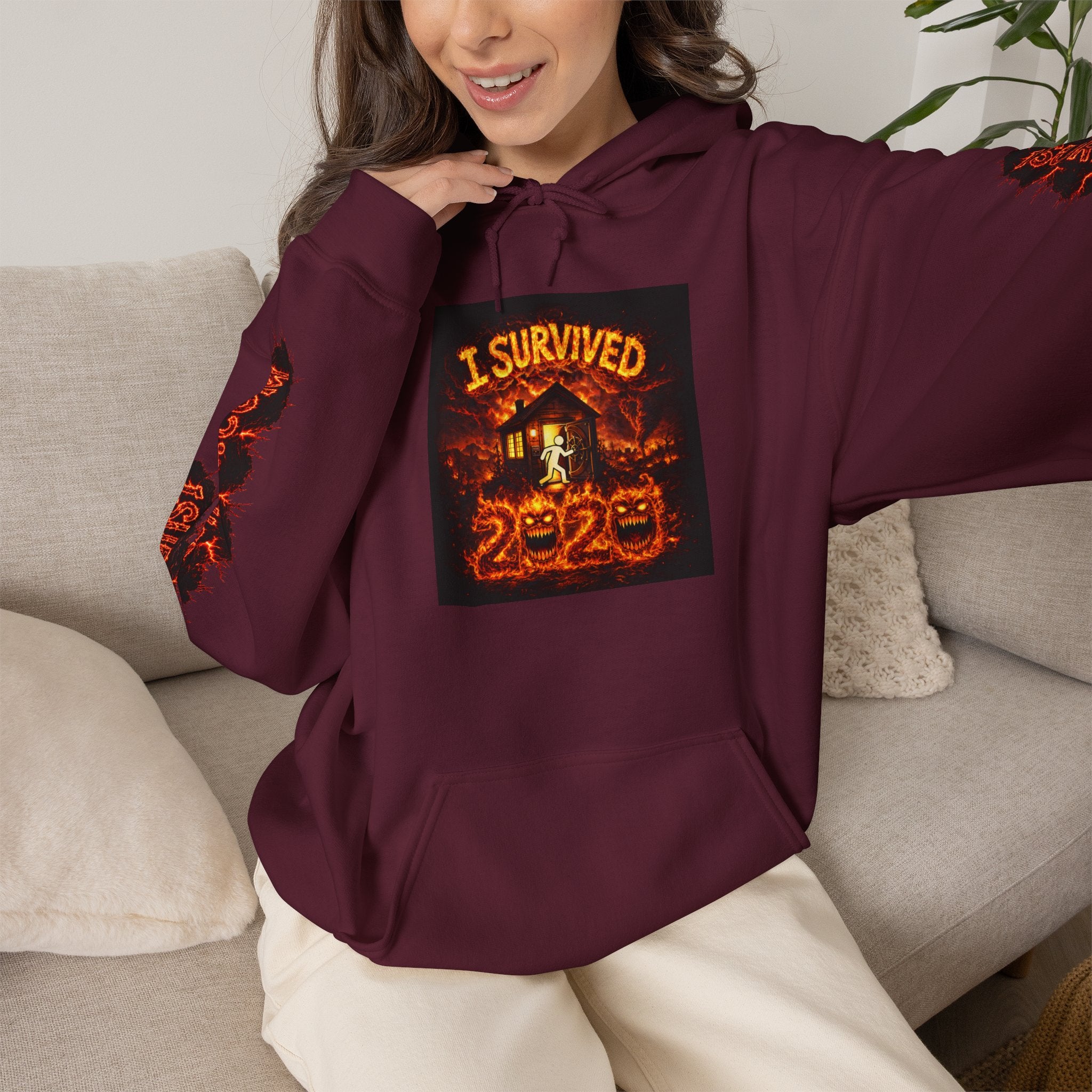 I Survived 2020 — WILDFIRES S2:E2: "The Bobcat Fire" Memorial Hoodie