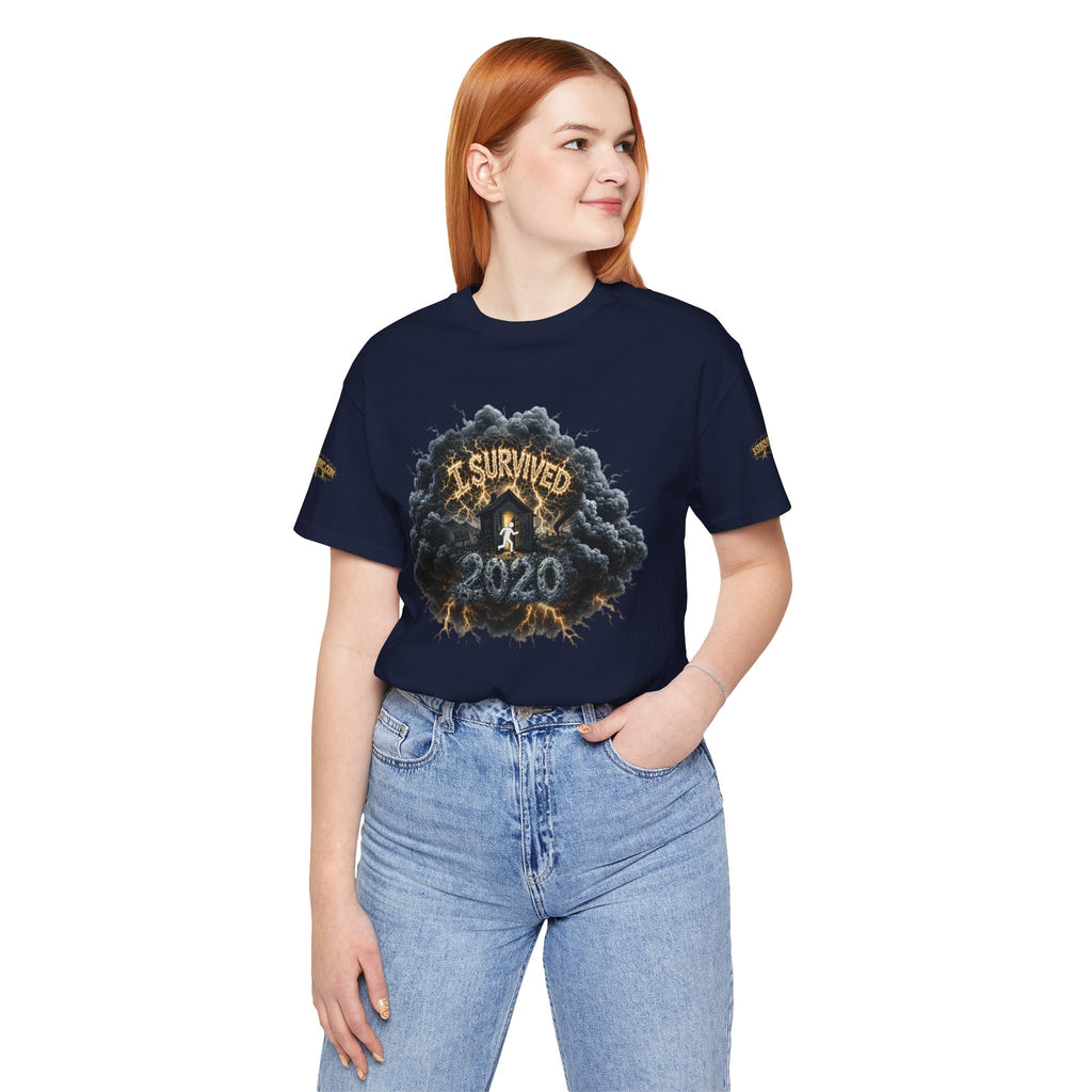 I Survived 2020 — Director's Cut Original Design Teaser Tee | Season 1 Premiere Drop Unisex Jersey Short Sleeve Tee