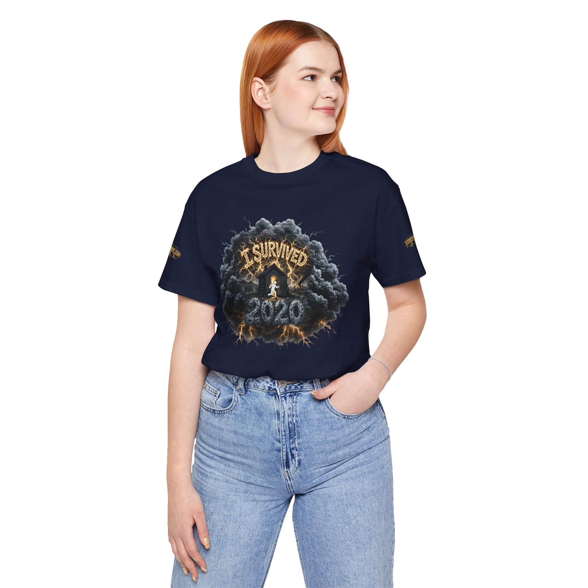 I Survived 2020 — Director's Cut Original Design Teaser Tee | Season 1 Premiere Drop Unisex Jersey Short Sleeve Tee
