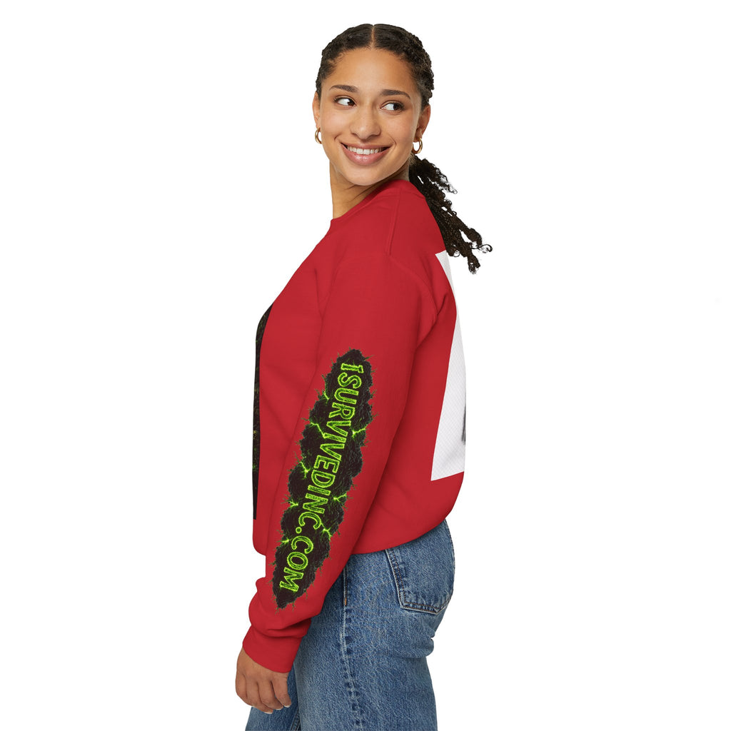 I Survived 2020 — S1:E5 "Delivery Doomsday" | Pandemic Edition Unisex Heavy Blend™ Crewneck Sweatshirt