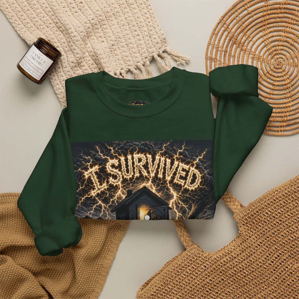I Survived 2020 — Original PILOT Design: Special Edition Unisex Heavy Blend™ Crewneck Sweatshirt