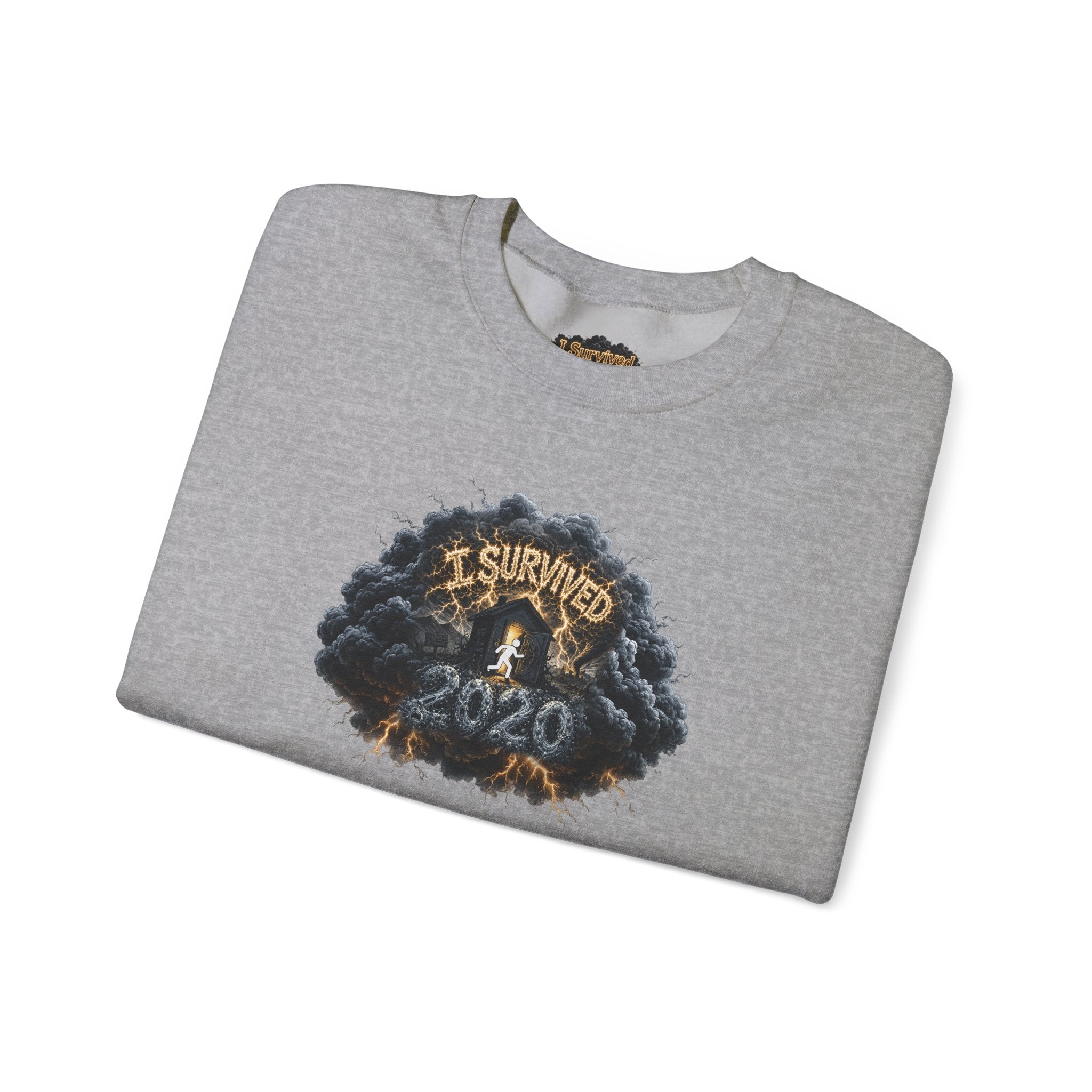 I Survived 2020 — Original PILOT Design: Director's Cut Special Edition Unisex Heavy Blend™ Crewneck Sweatshirt