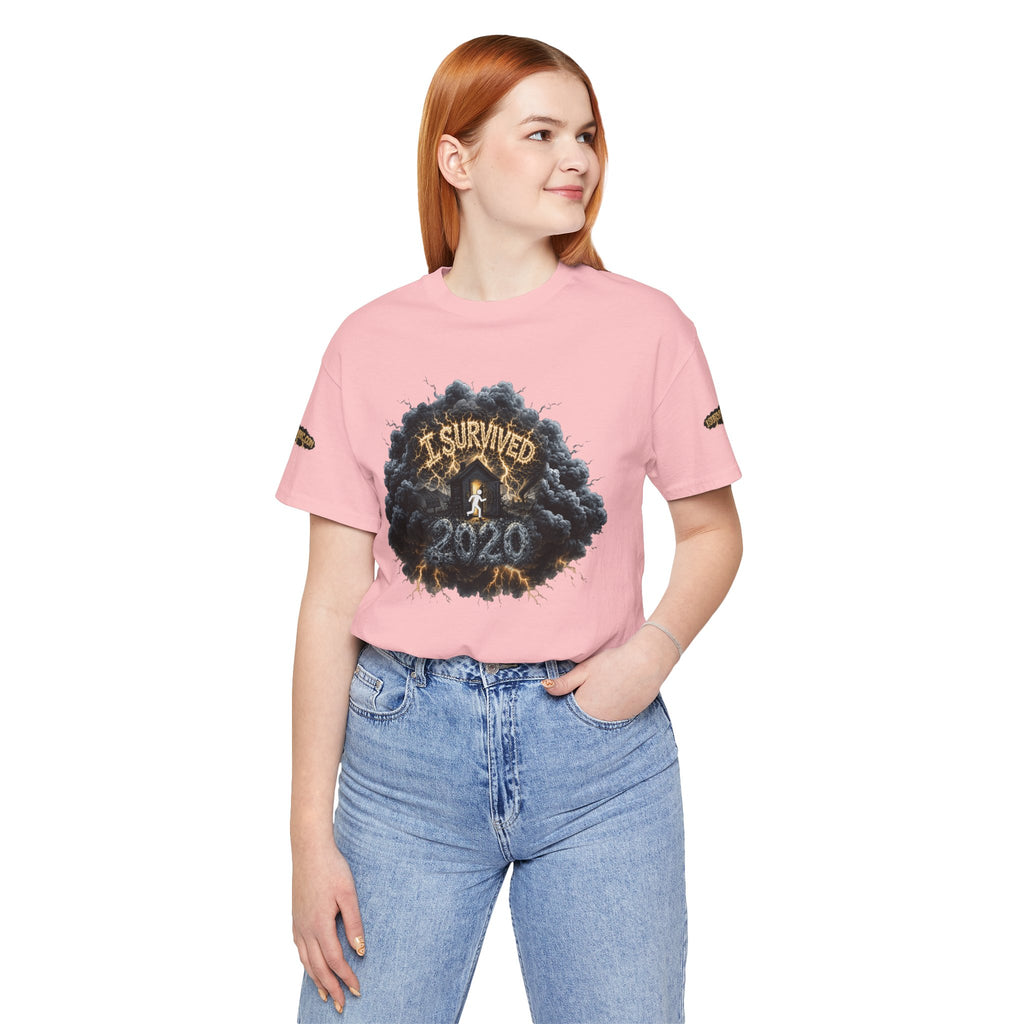 I Survived 2020 — Director's Cut Original Design Teaser Tee | Season 1 Premiere Drop Unisex Jersey Short Sleeve Tee