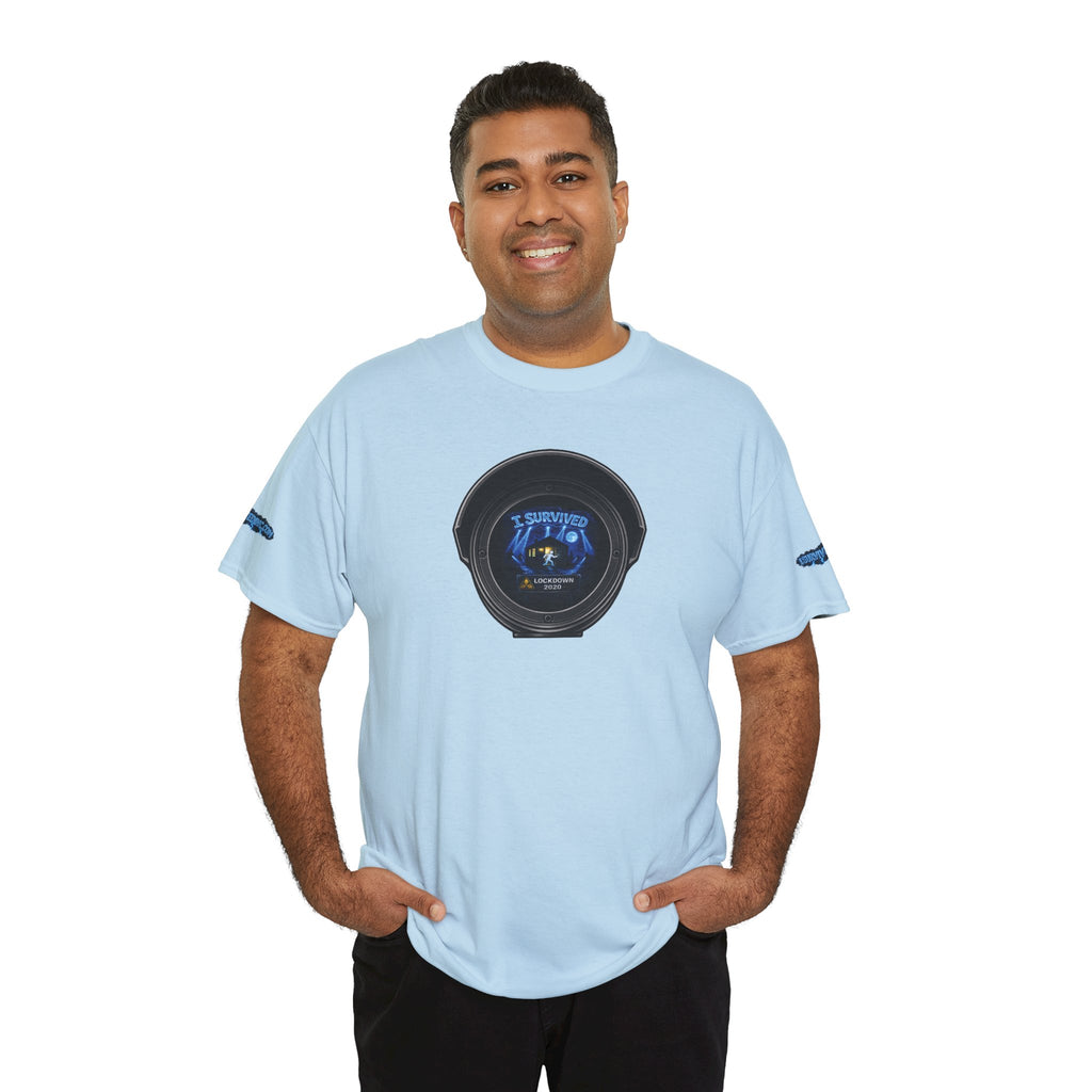 I Survived 2020 — LOCKDOWN S3:E1: Director's Cut Special Edition "Quarantine" Unisex Heavy Cotton Tee