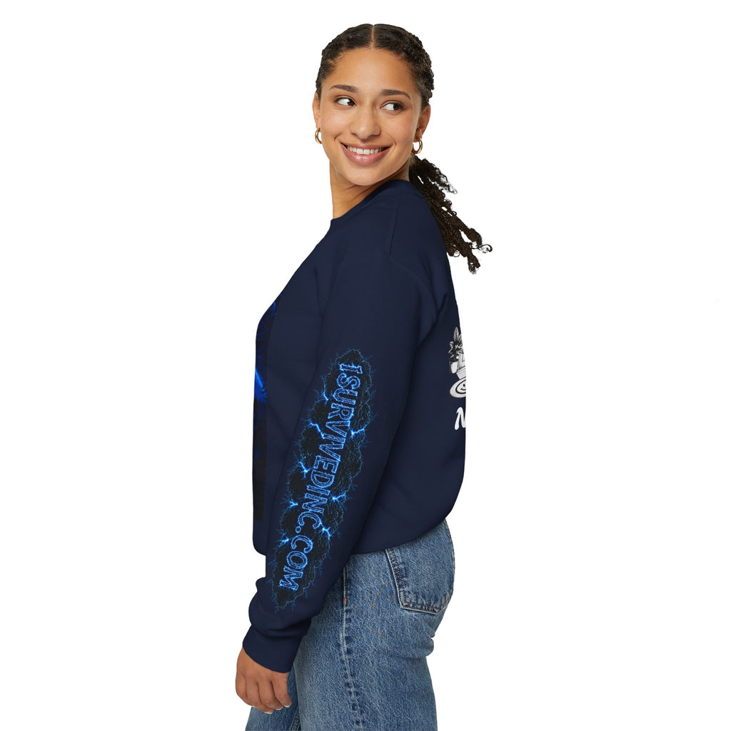 I Survived 2020 — LOCKDOWN S3:E4: "Working From Home" Unisex Heavy Blend™ Crewneck Sweatshirt